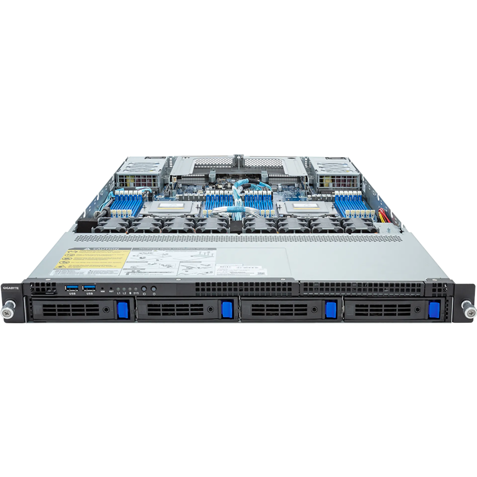 Gigabyte R183-Z90-AAV2 front view