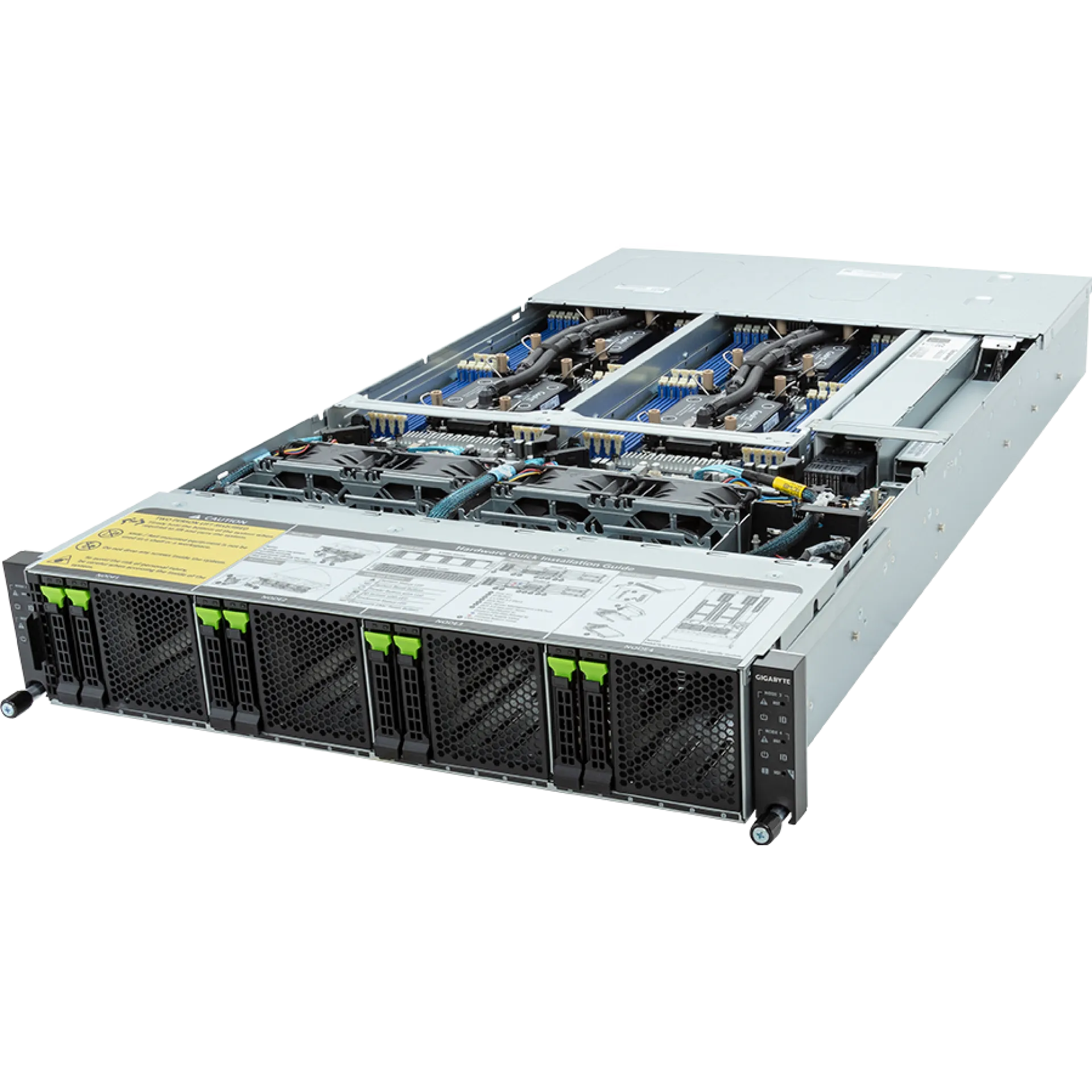 Gigabyte H263-S63-LAN1 angle view