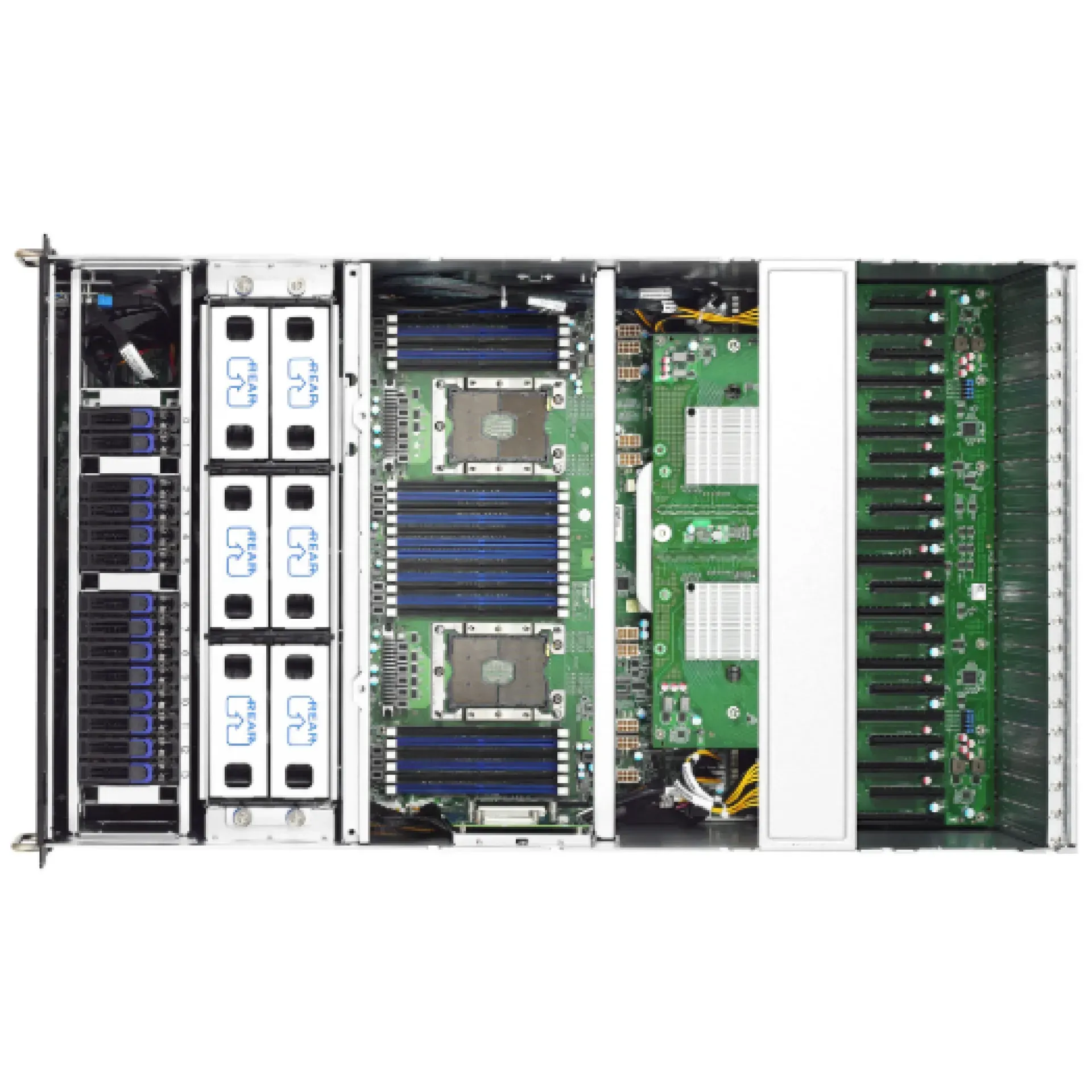 Tyan B7119F77V14HR-2T55-N top view