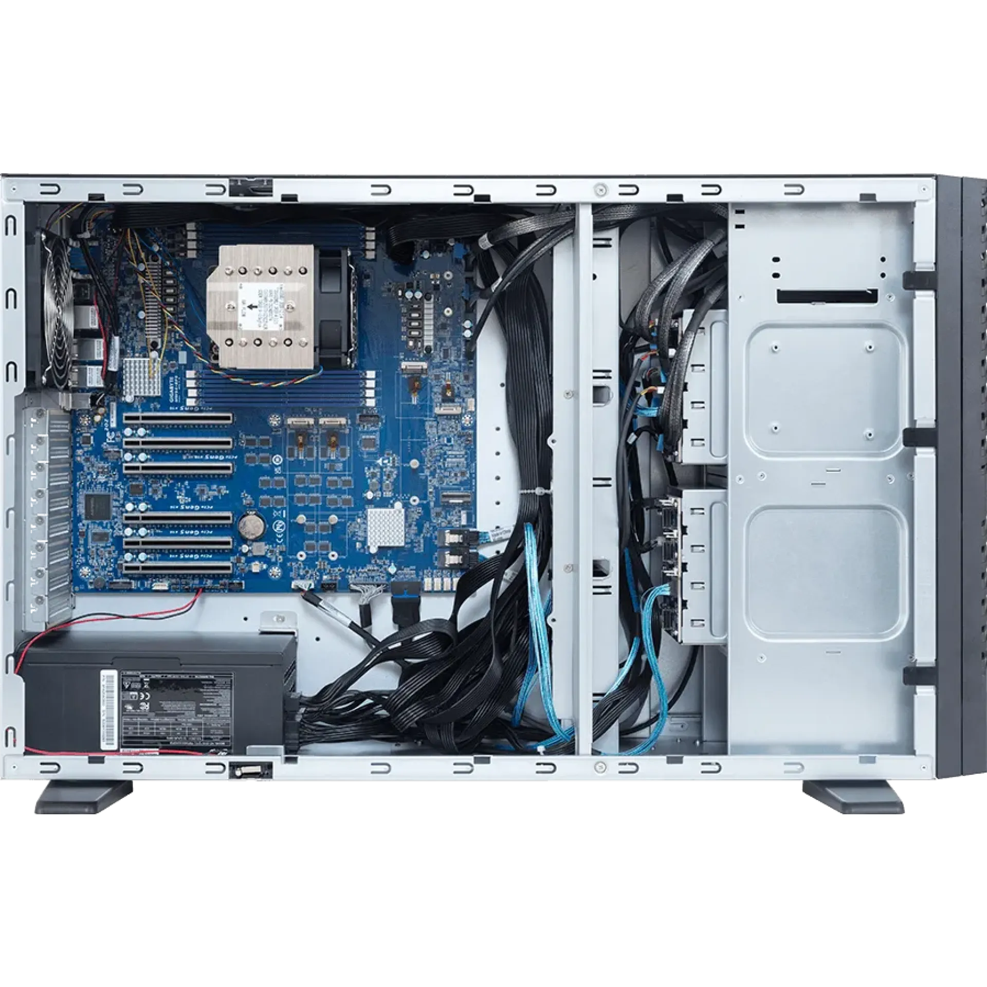 Gigabyte W774-W90-AAF1 side view
