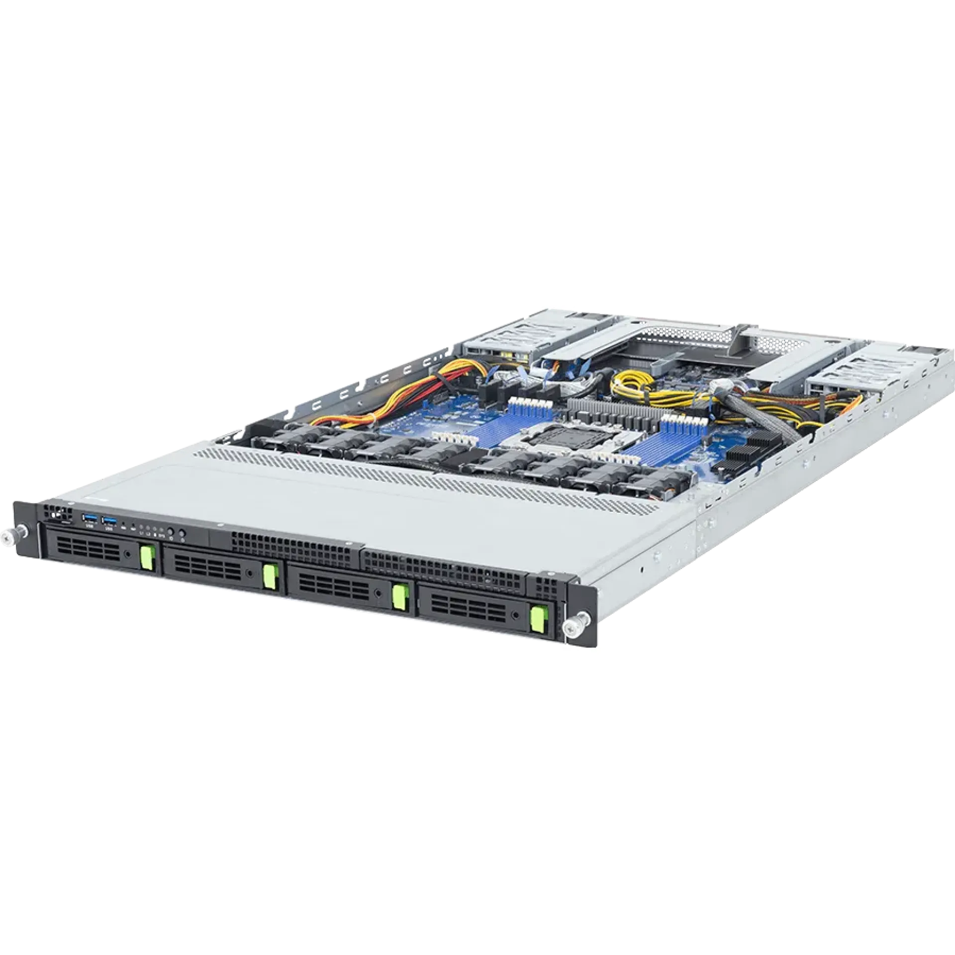 Gigabyte R1A3-T40-AAV1 angle view