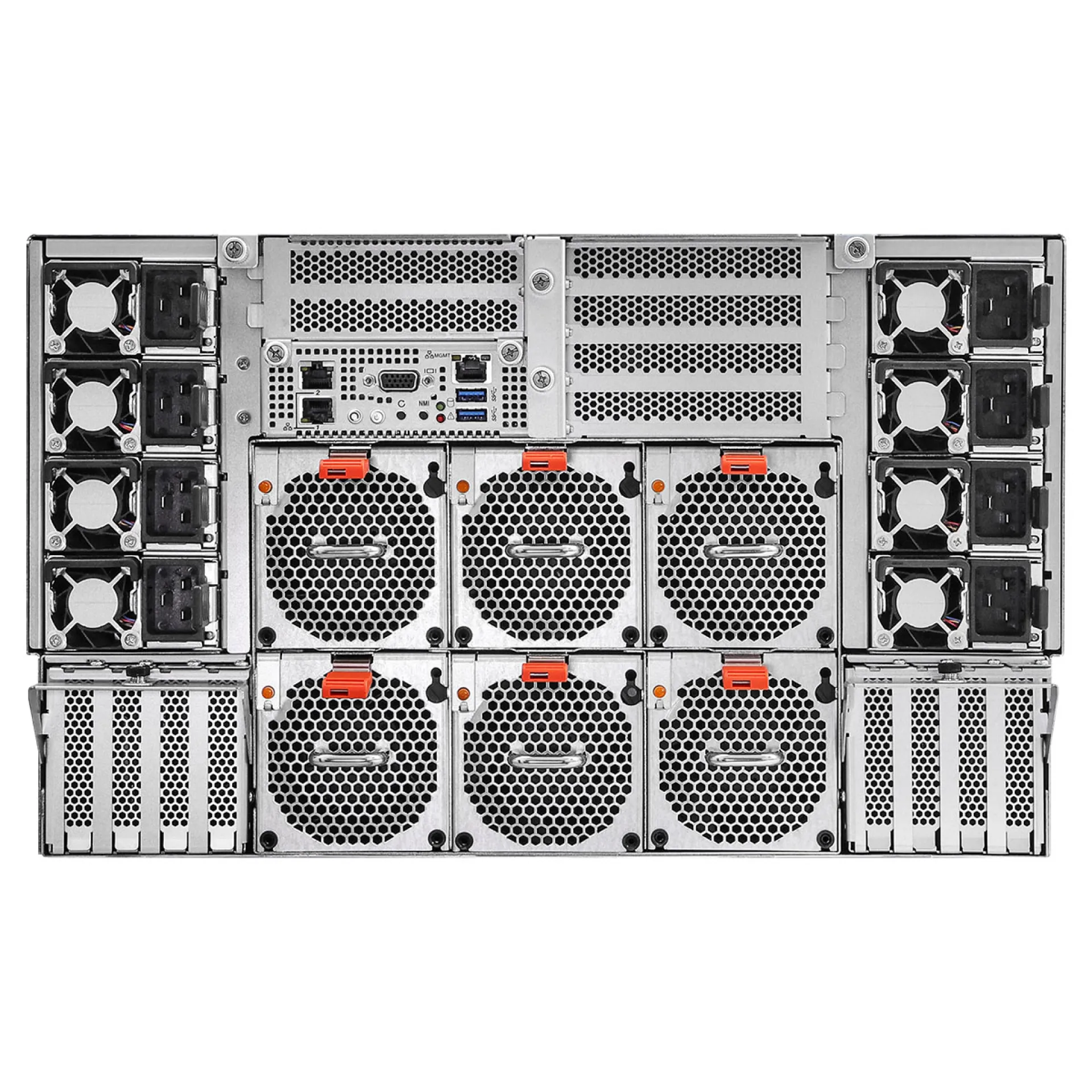 ASRock 6U8X-EGS2/ZC SYN H200 rear view