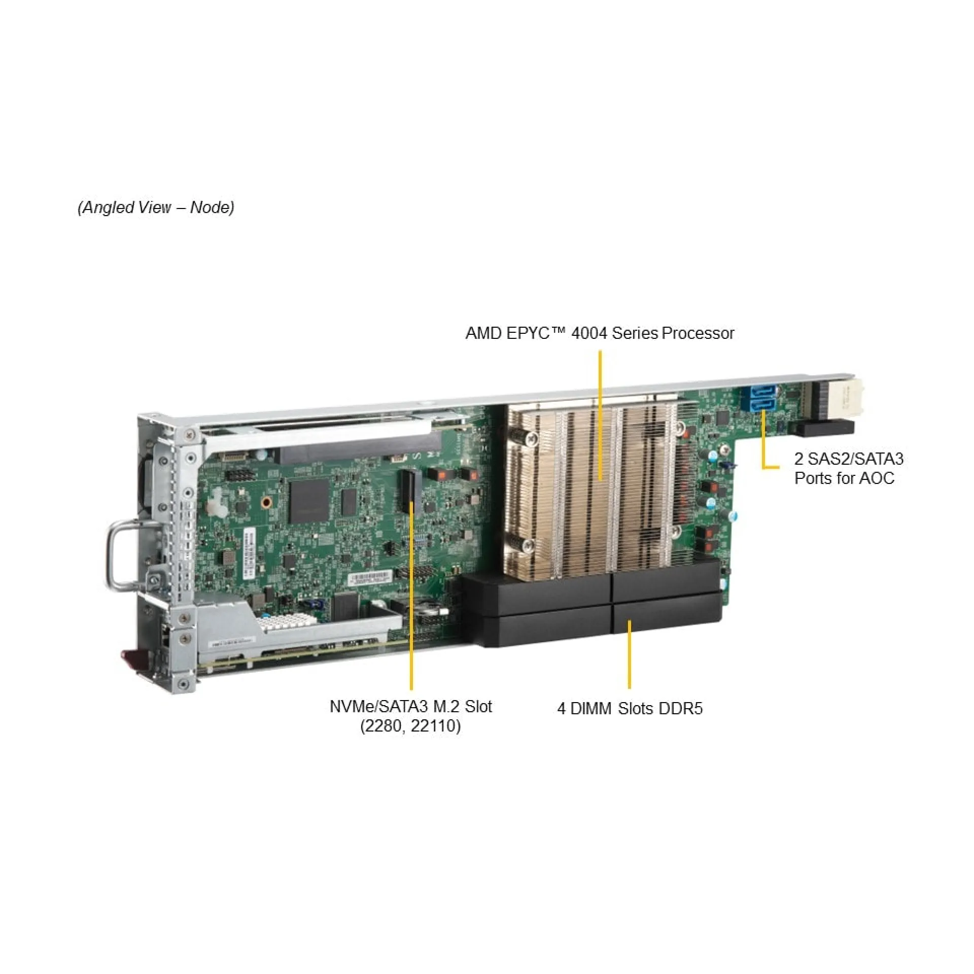 Supermicro AS-3015MR-H8TNR angle view