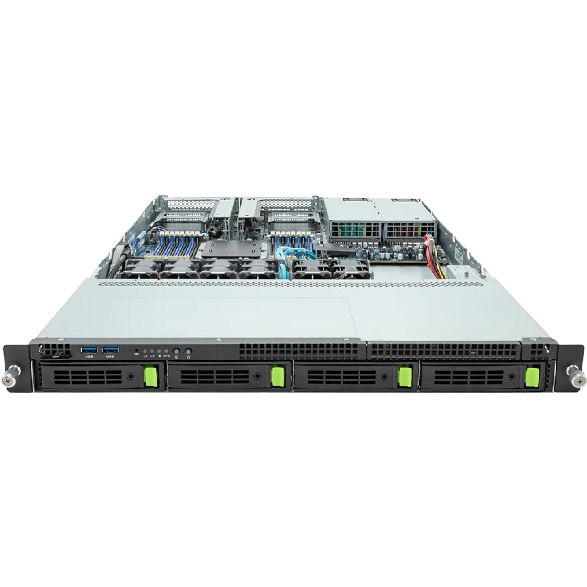 Gigabyte R163-P30-AAG1 front view