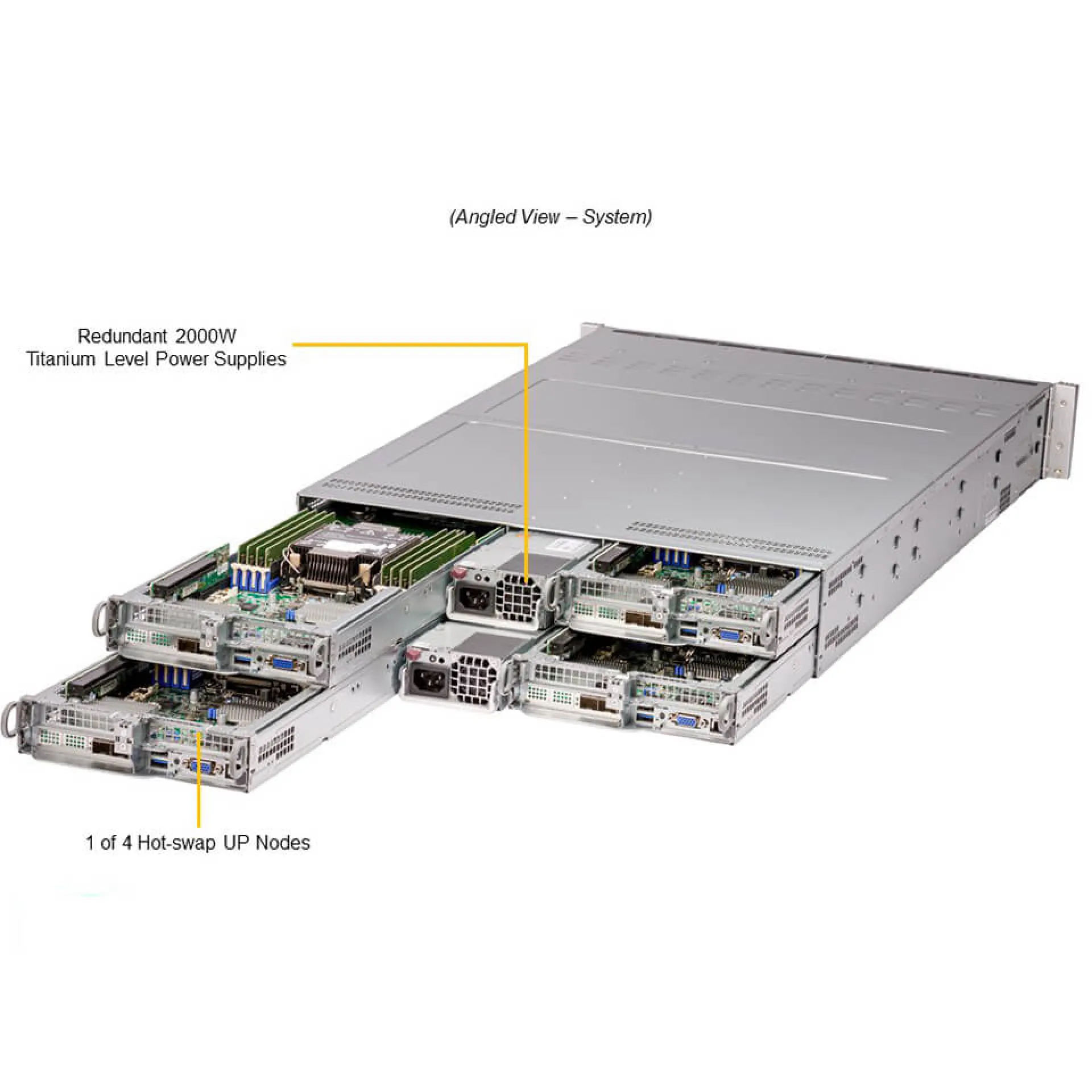 Supermicro SYS-210TP-HPTR angle view