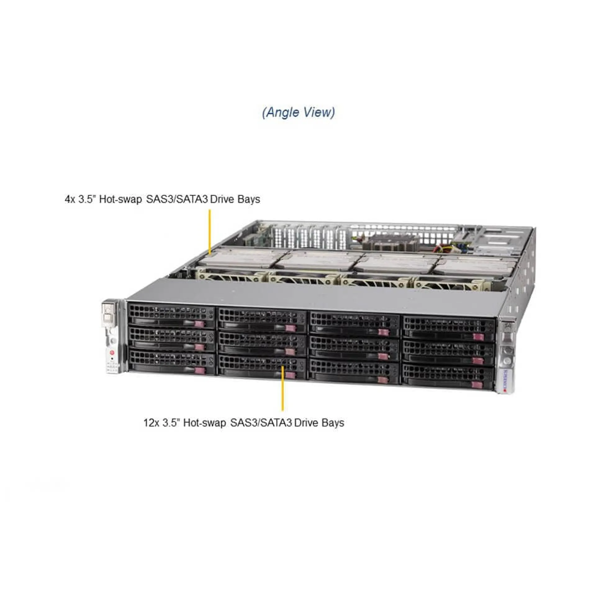 Supermicro SSG-620P-ACR16H angle view