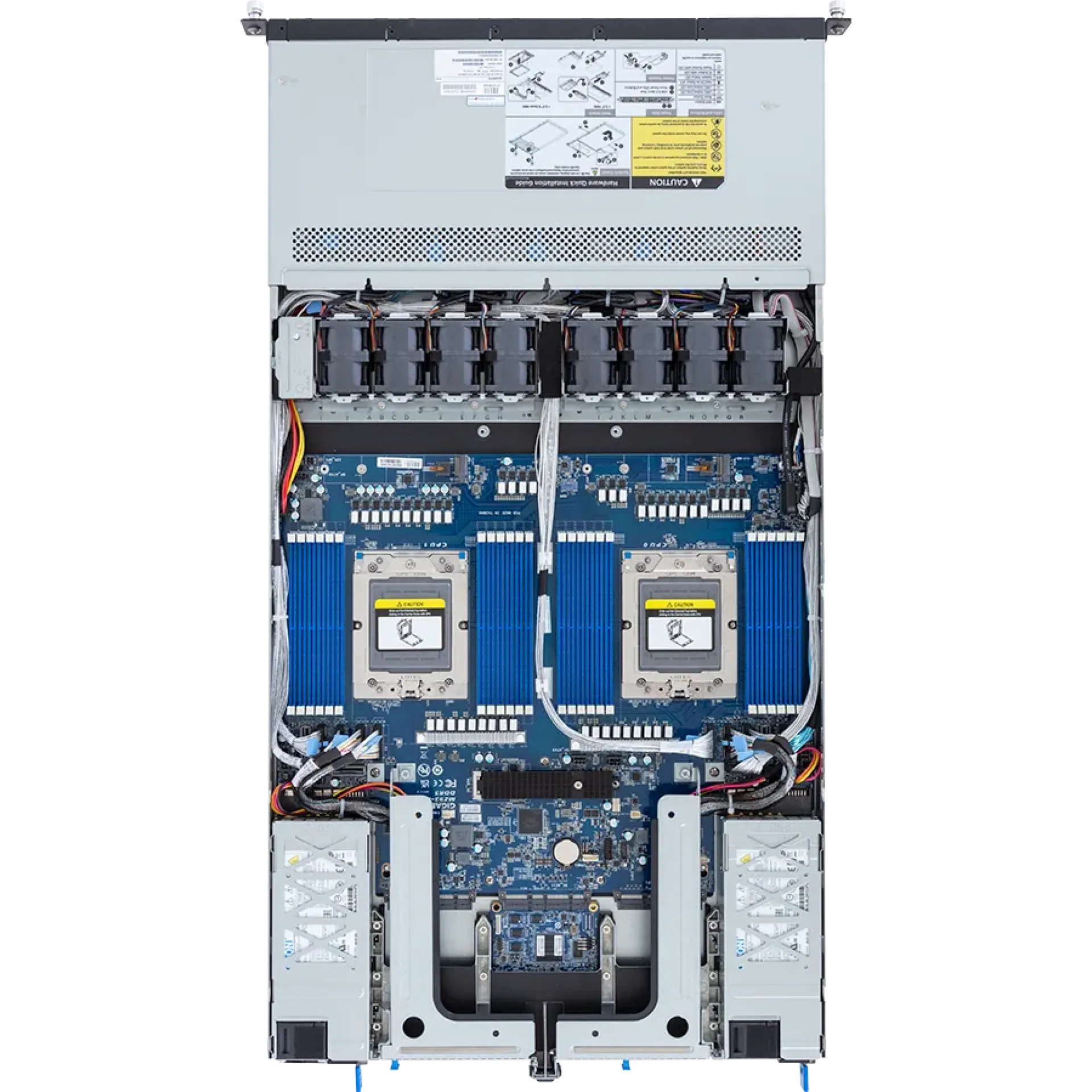 Gigabyte R183-Z96-AAV1 top view