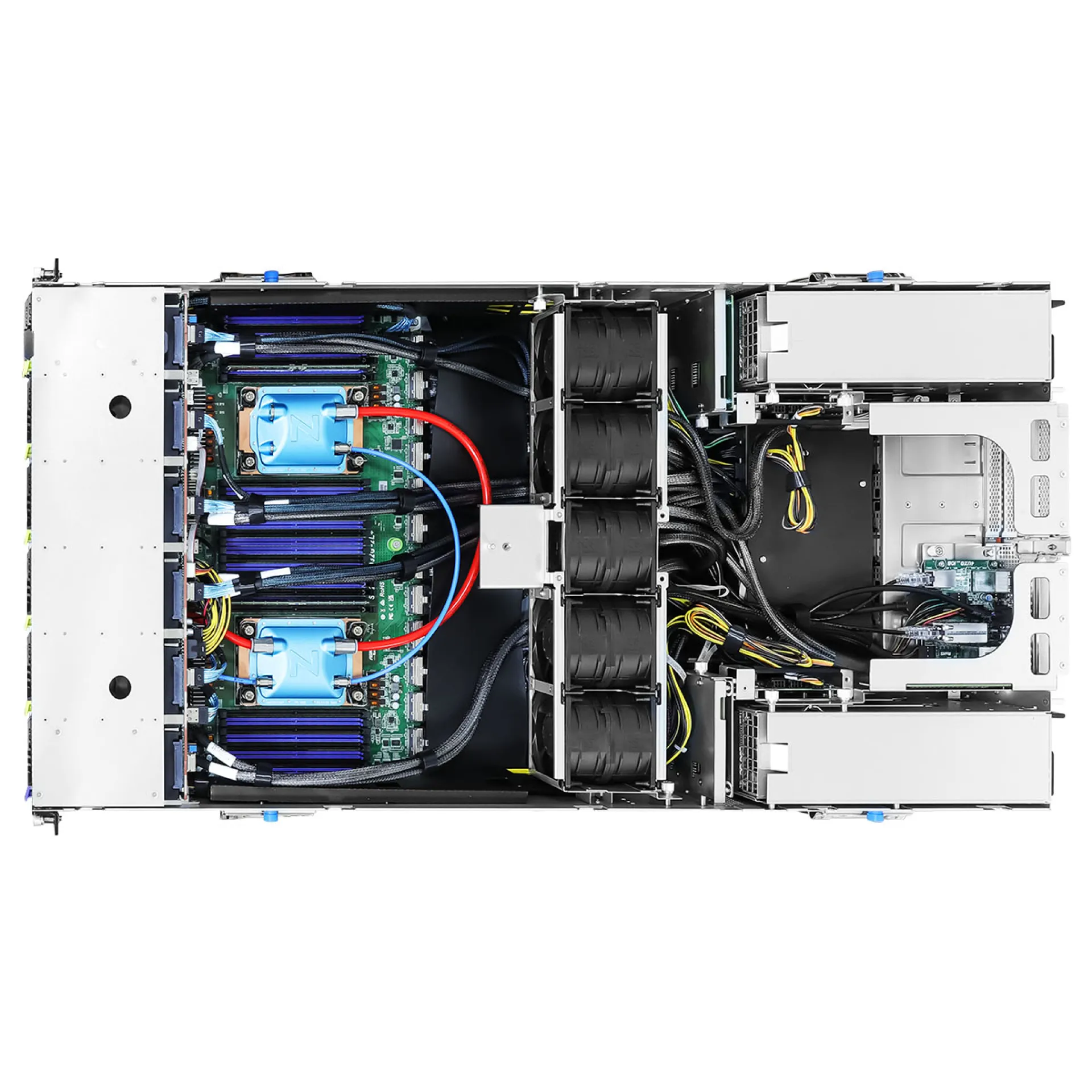 ASRock 6U8X-EGS2/ZC SYN H200 top view