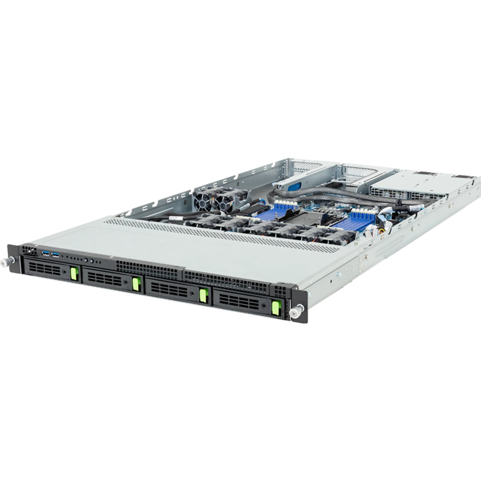 Gigabyte R164-AG0-AAV1 angle view