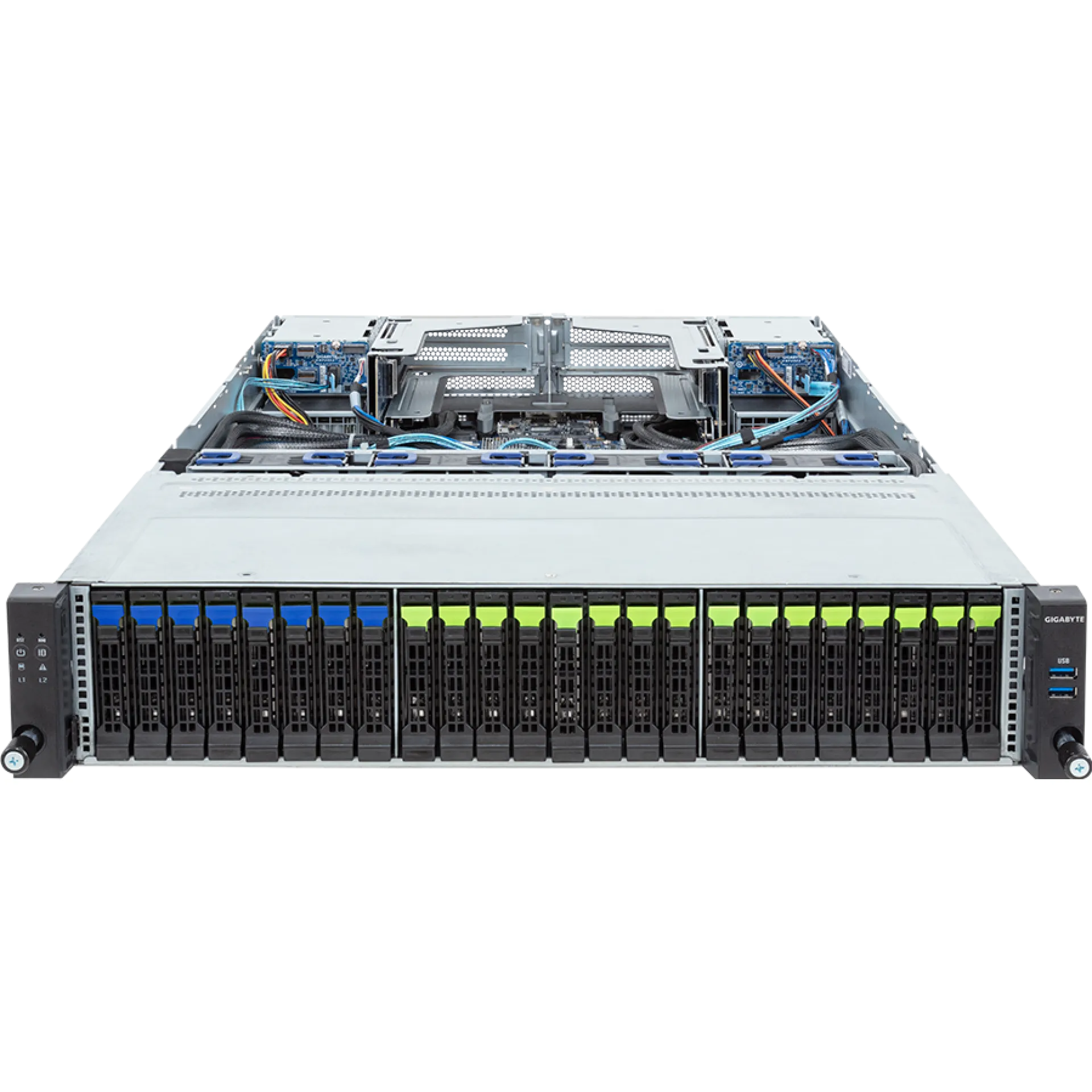 Gigabyte R283-S92-AAJ2 front view