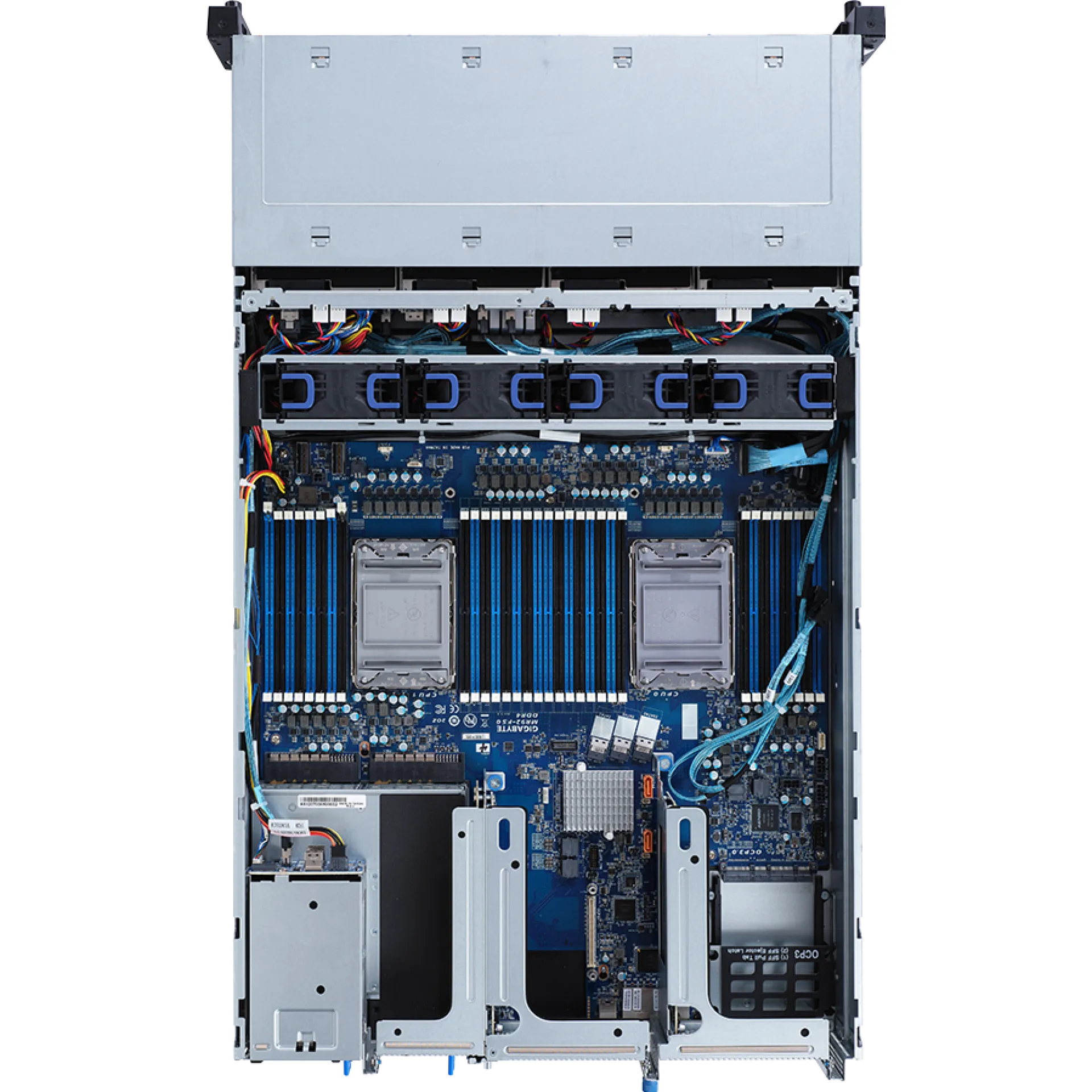 Gigabyte R282-3C1 top view