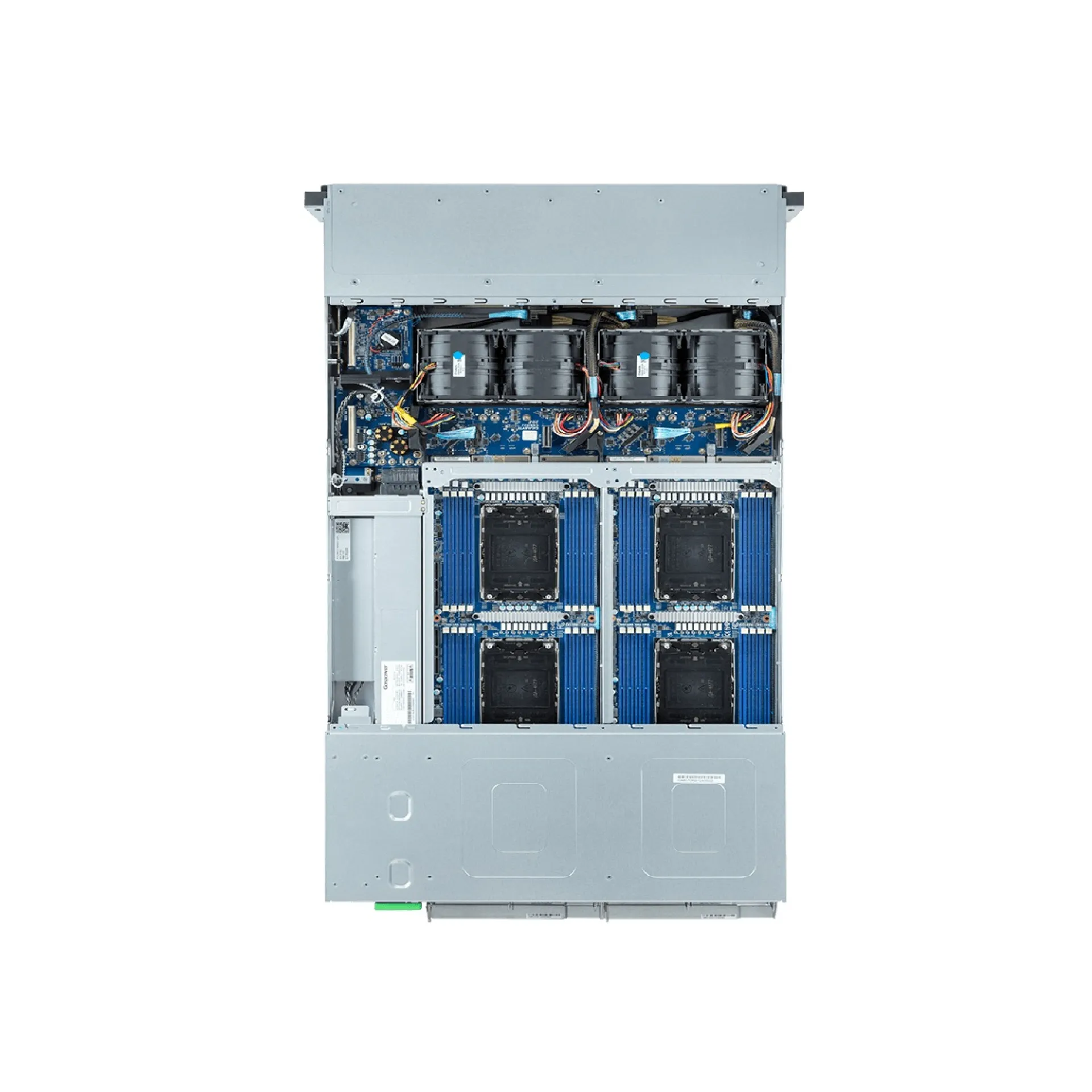 Gigabyte H263-S64-AAW1 top view