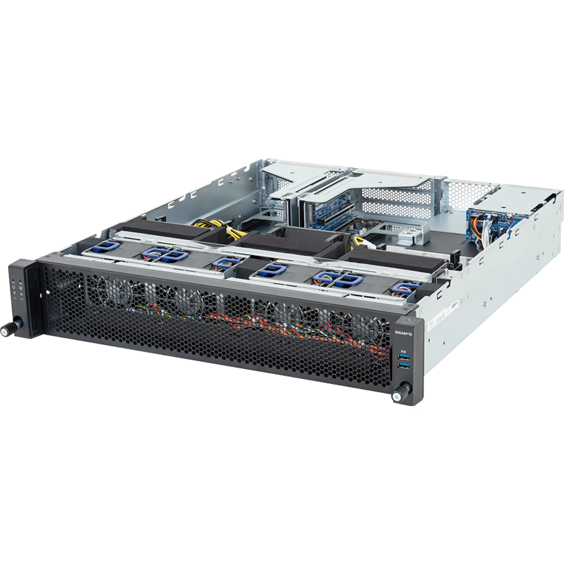 Gigabyte E263-Z34-AAJ1 angle view