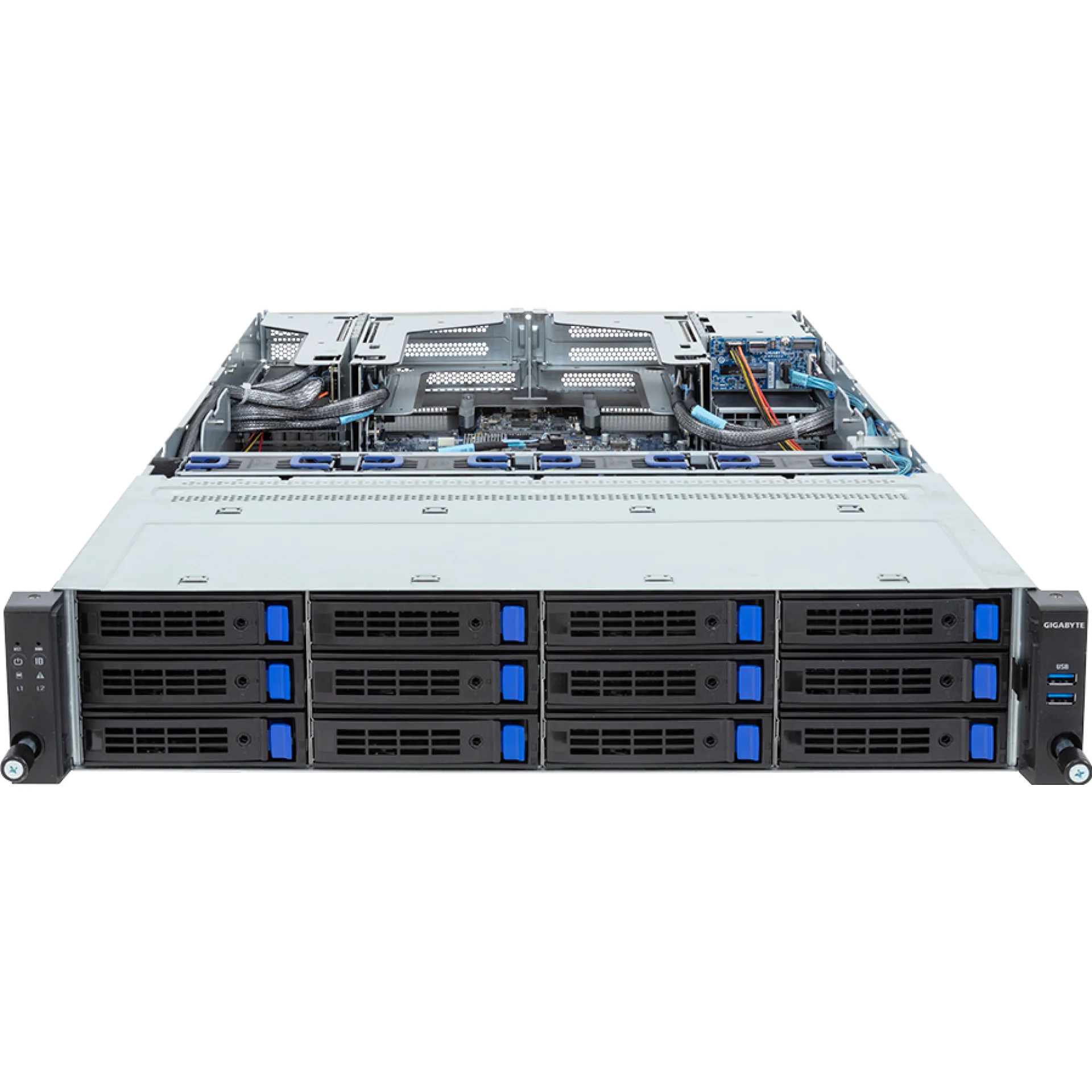 Gigabyte R283-S90-AAE2 front view