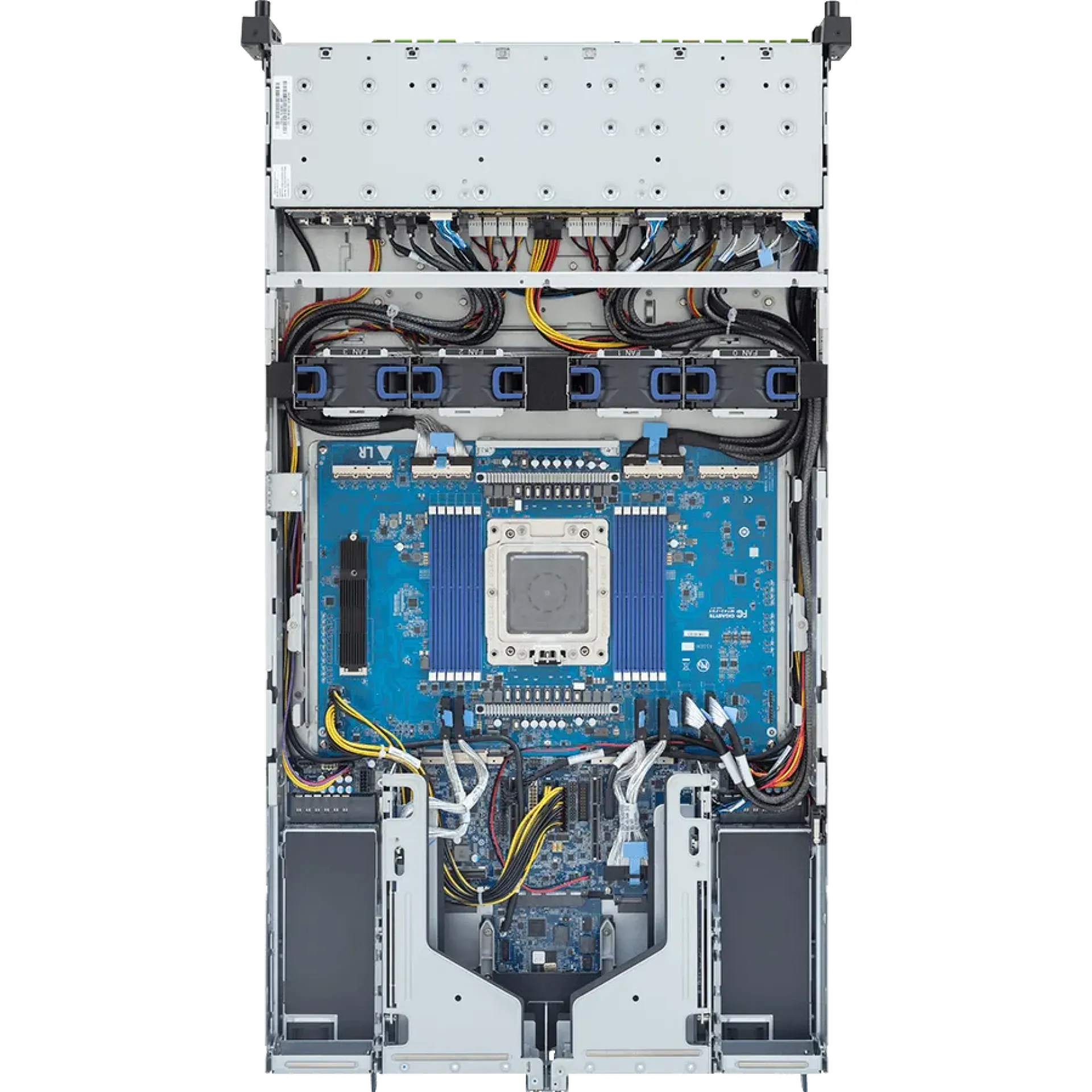 Gigabyte R2A3-T40-AAV1 top view