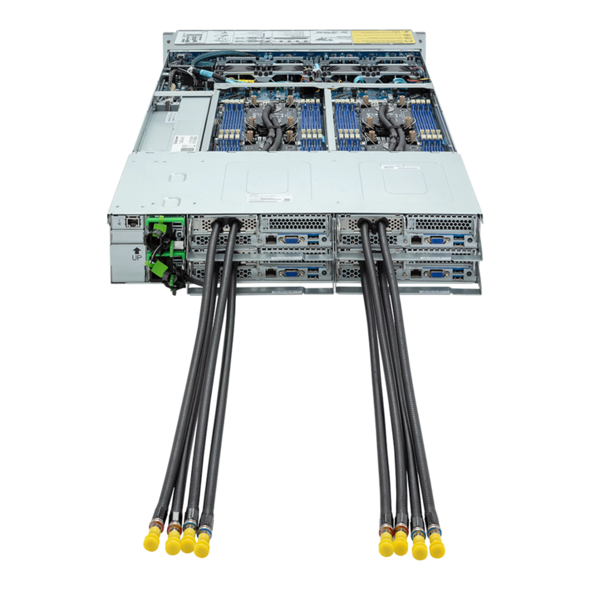 Gigabyte H263-S63-LAN1 rear view