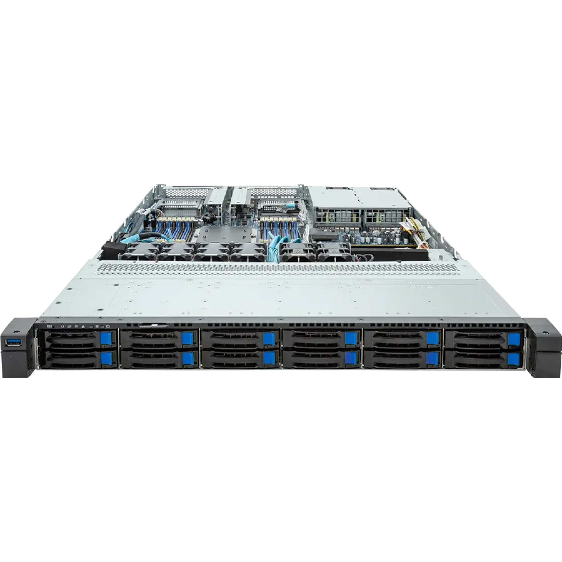 Gigabyte R163-P32-AAG1 front view