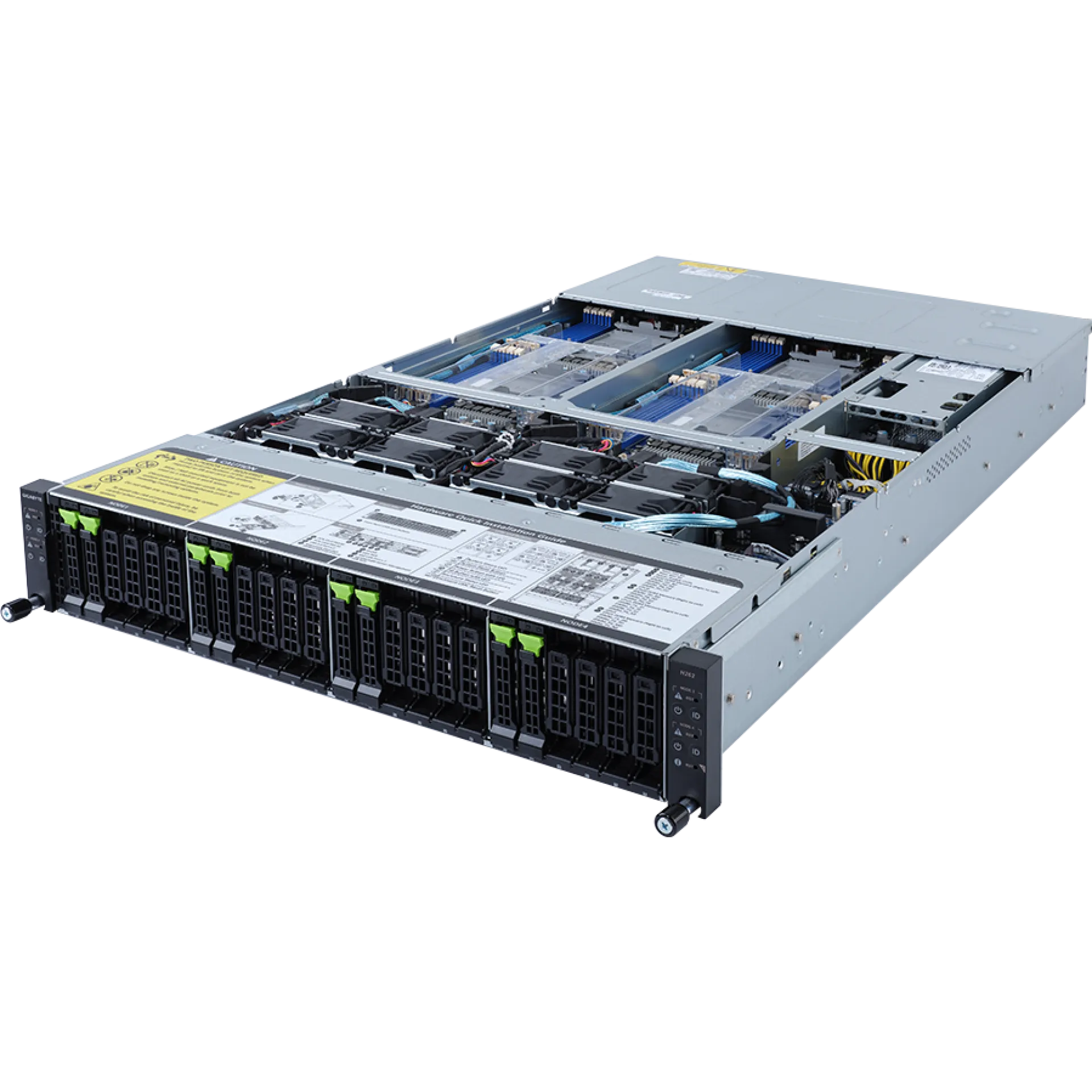 Gigabyte H262-PC2 angle view