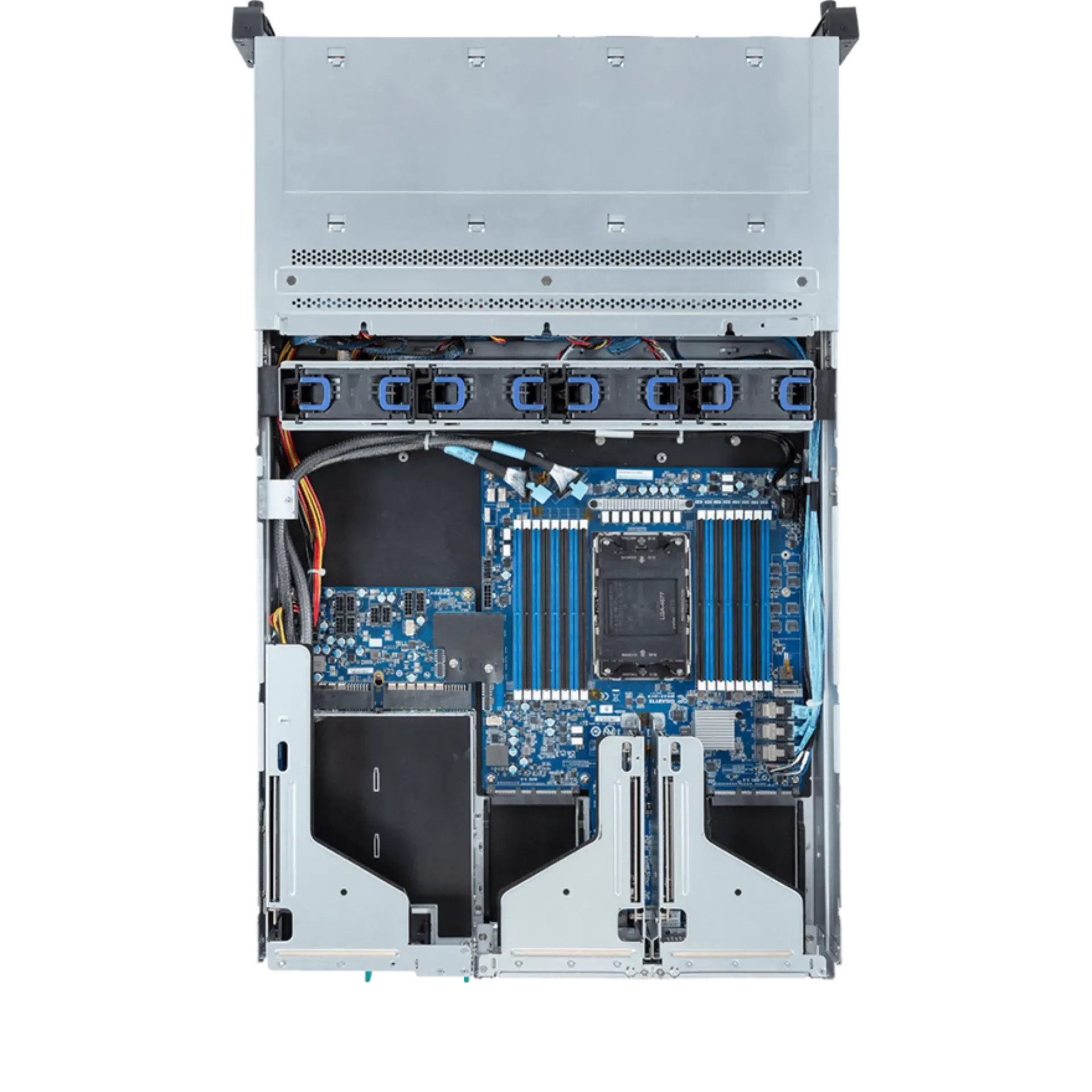 Gigabyte R263-S33-AAF1 top view