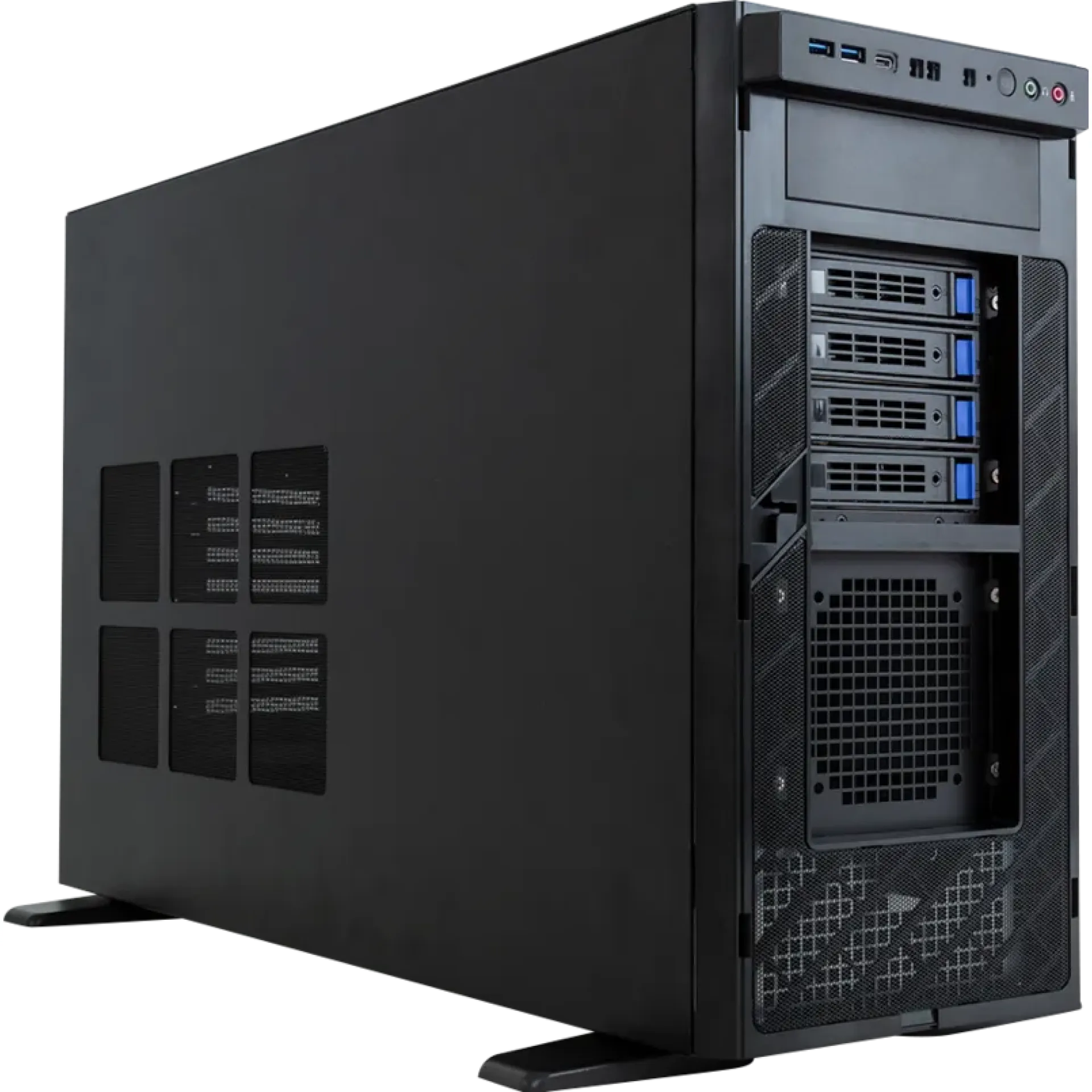 Gigabyte W773-H5D-AA01 angle view