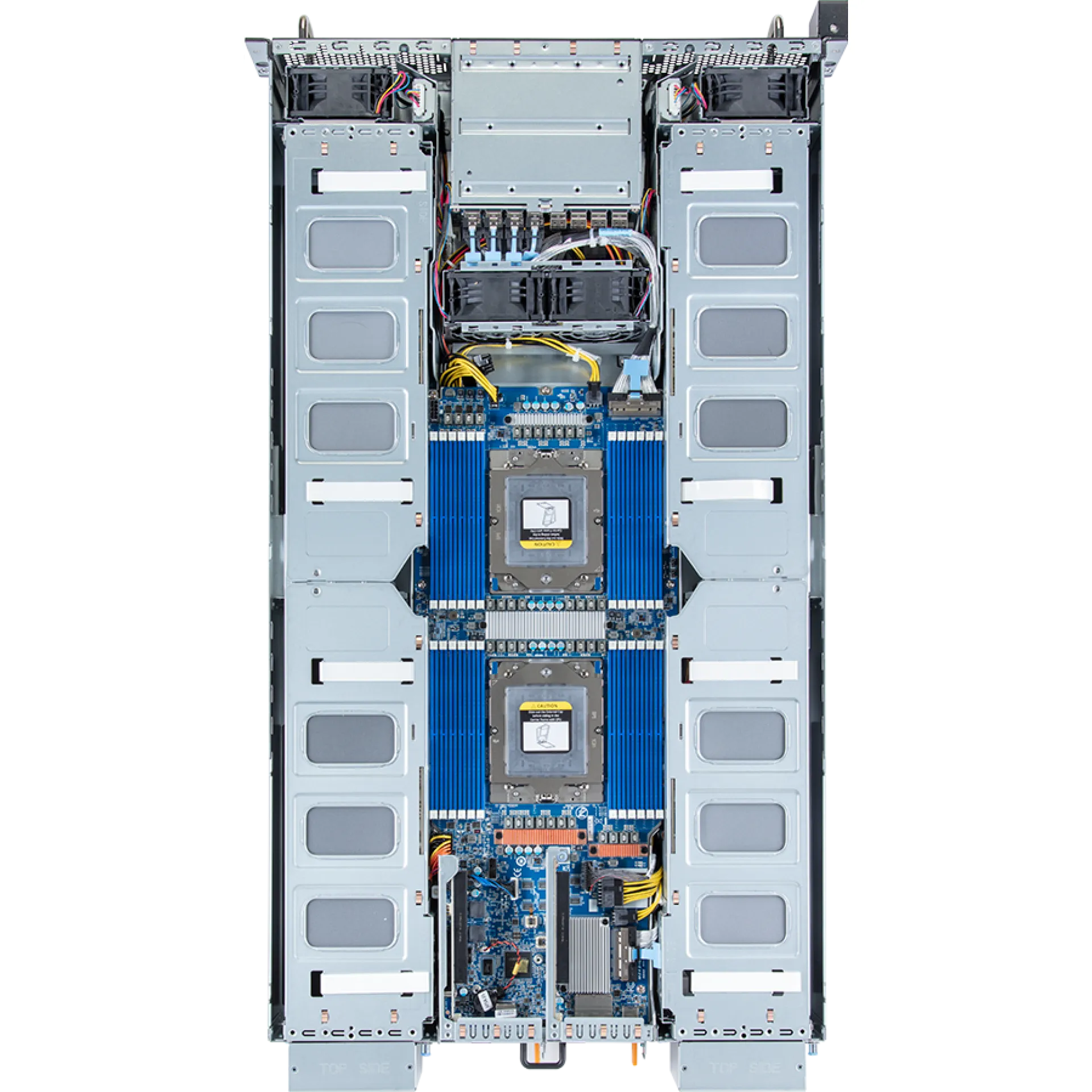 Gigabyte G293-Z43-AAP1 top view