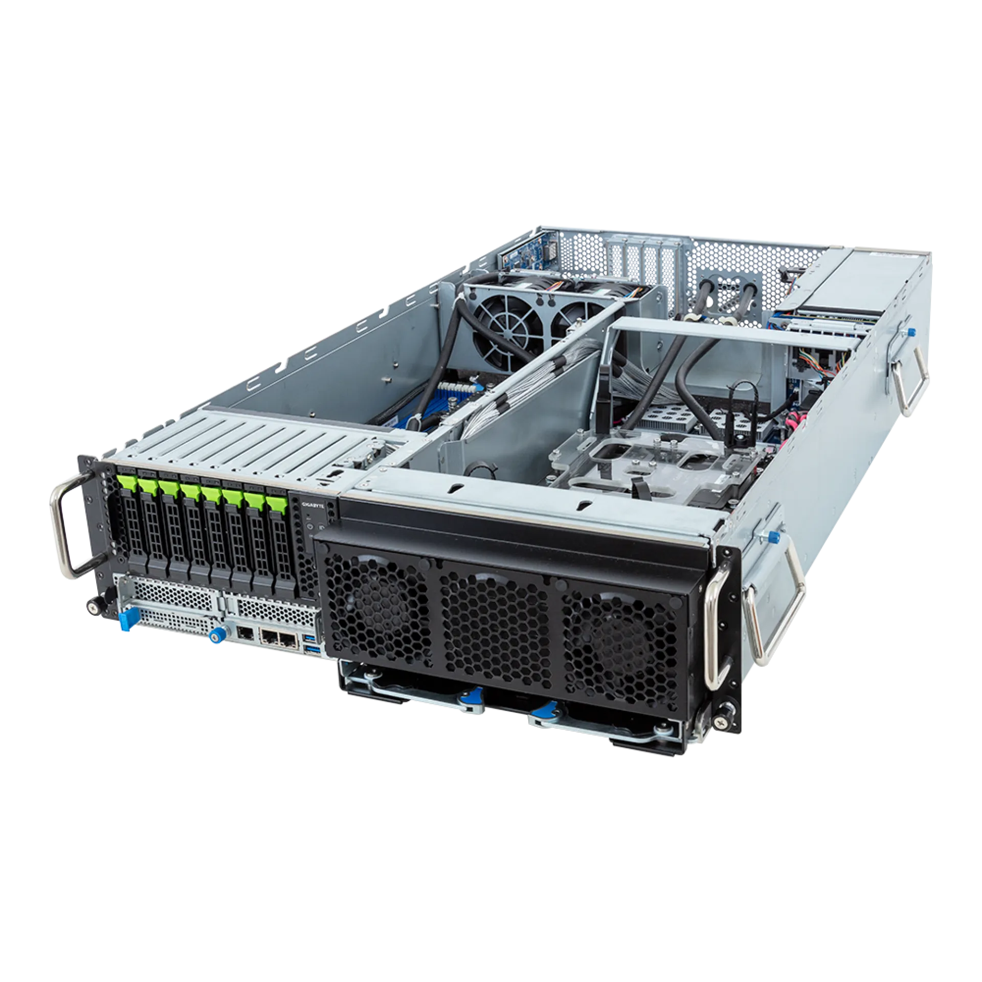 Gigabyte G363-SR0-LAX4 angle view
