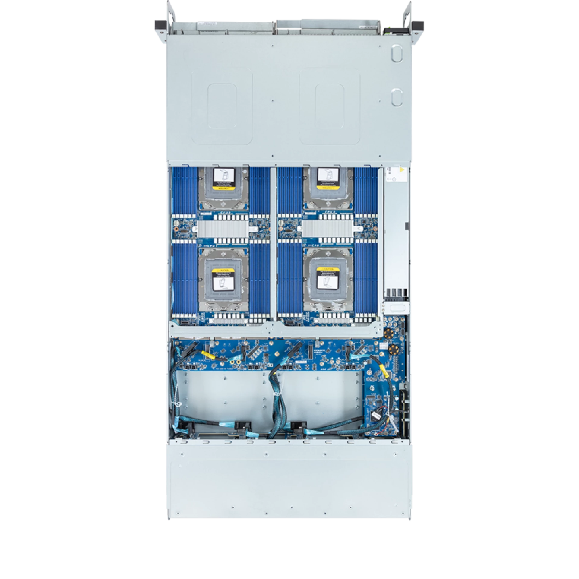 Gigabyte H273-Z82-IAW1 top view
