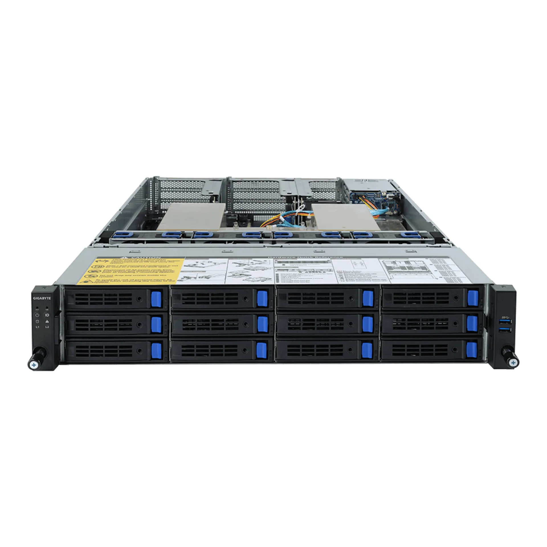 Gigabyte R282-Z90 front view