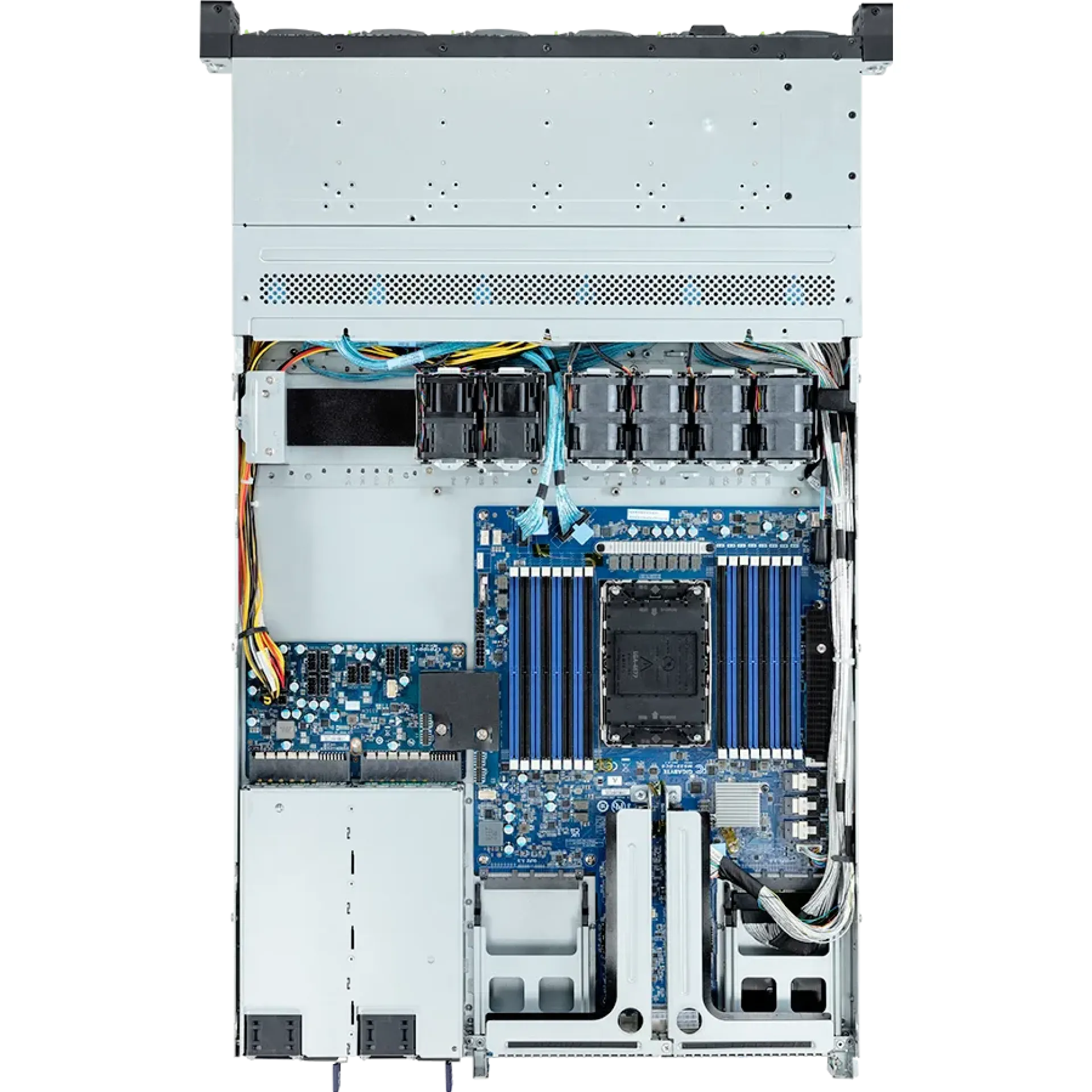 Gigabyte R163-S35-AAC1 top view