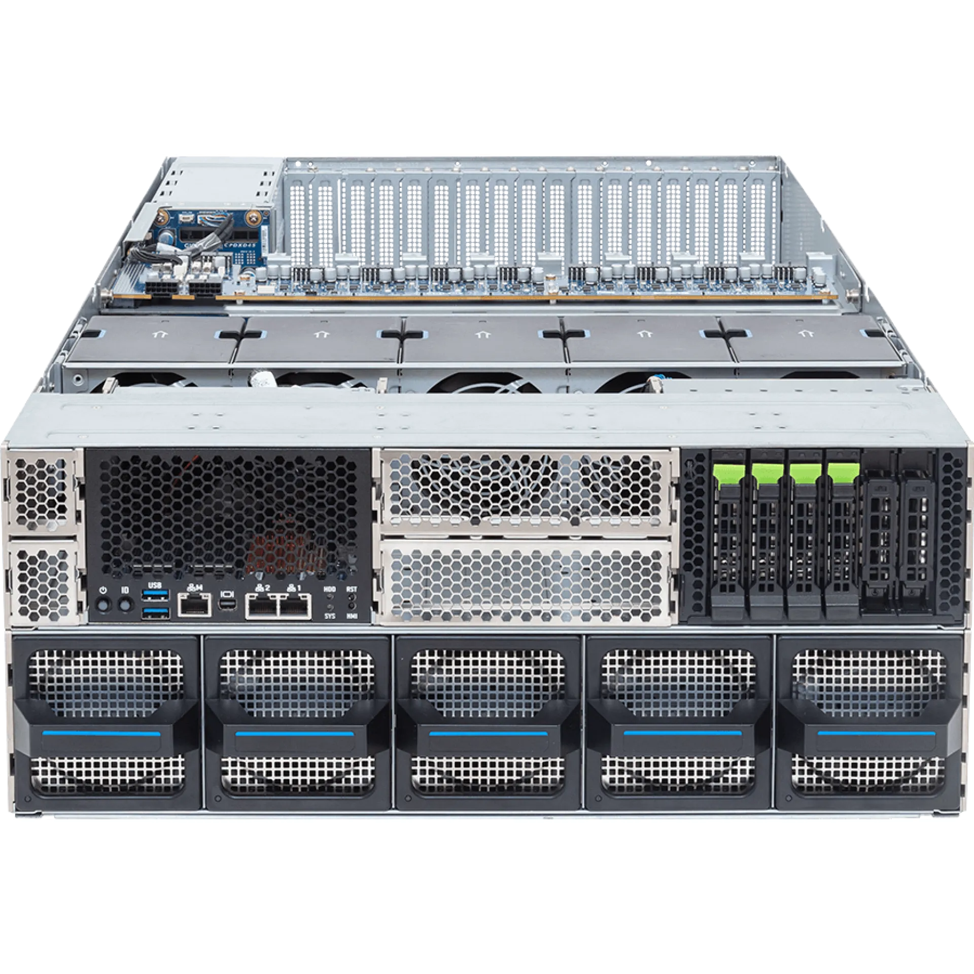 Gigabyte XL43-ZX0-AAS2 front view