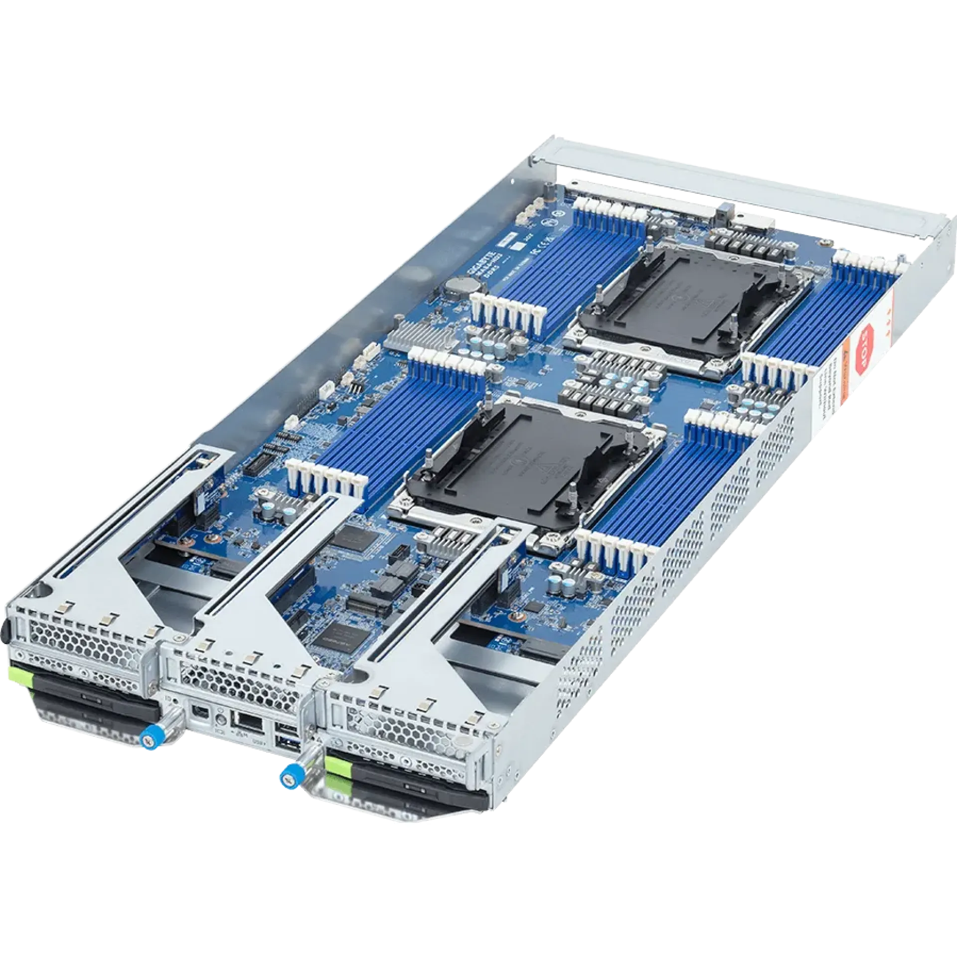 Gigabyte B684-A80-AAS1 angle view