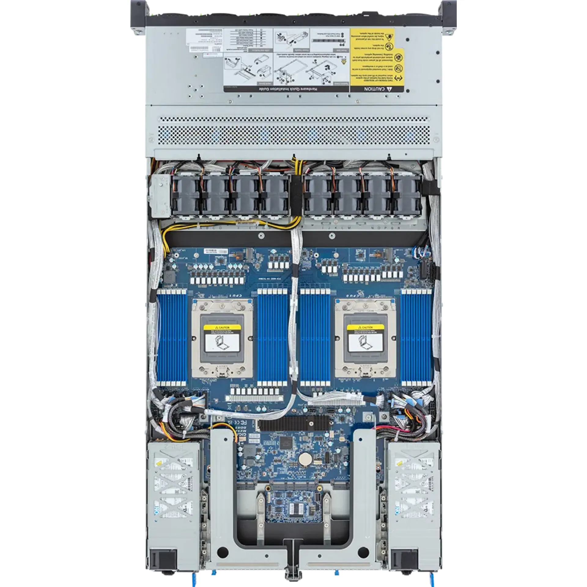Gigabyte R183-Z94-AAD1 top view