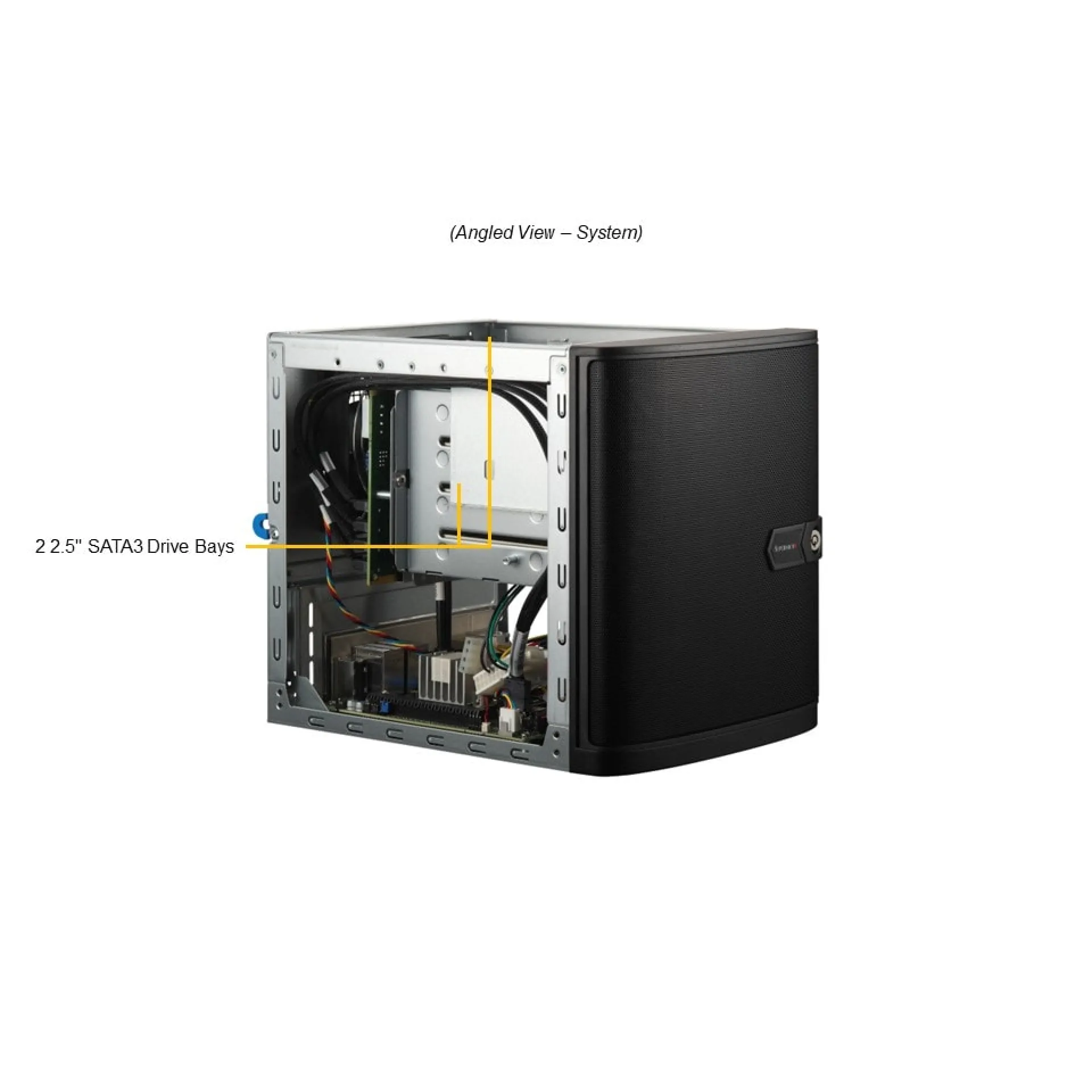 Supermicro SYS-521AD-TN2 angle view