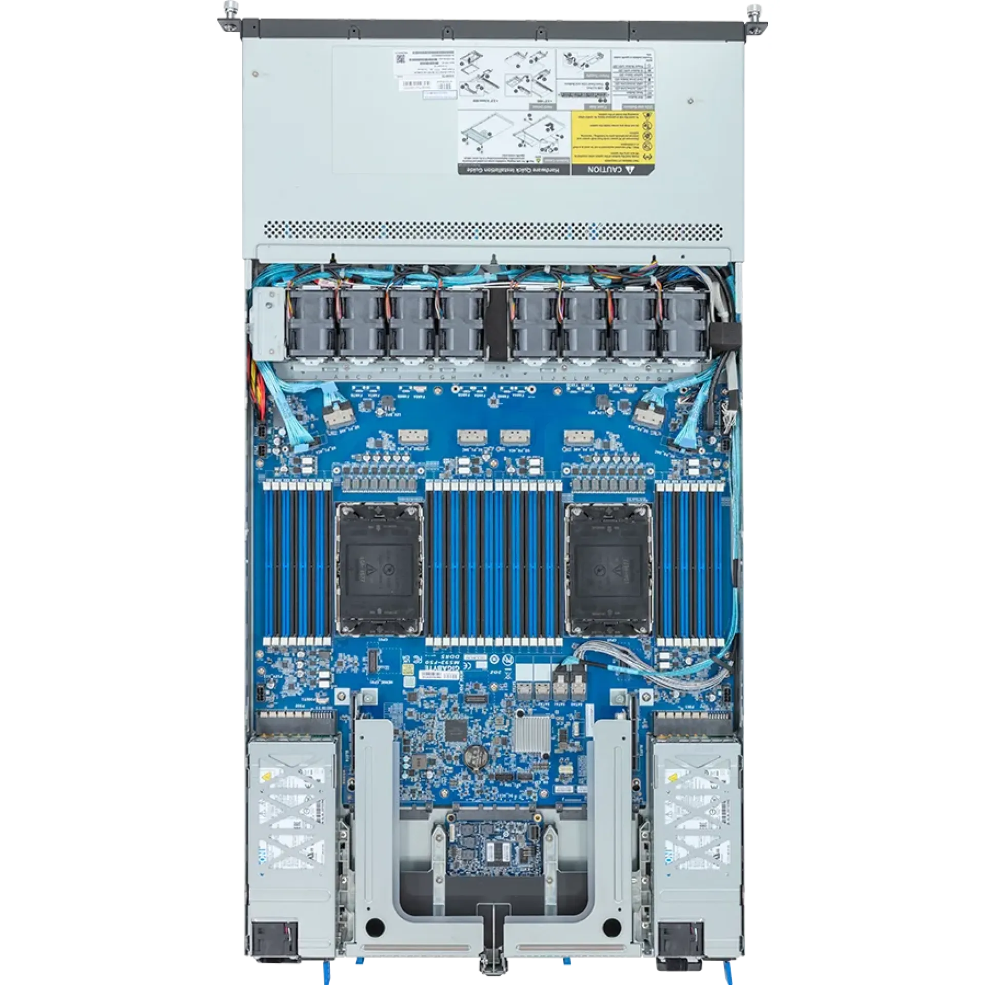 Gigabyte R183-S91-AAV2 top view