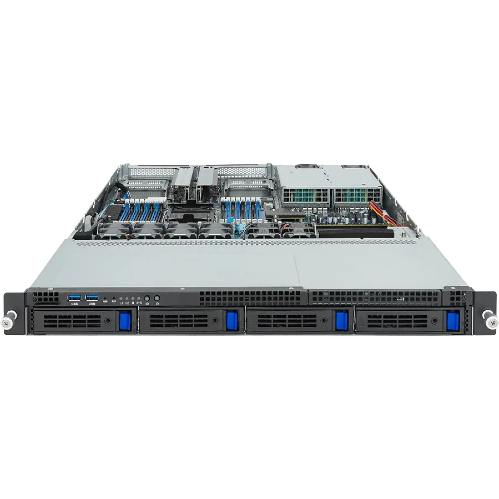 Gigabyte R163-S30-AAG2 front view