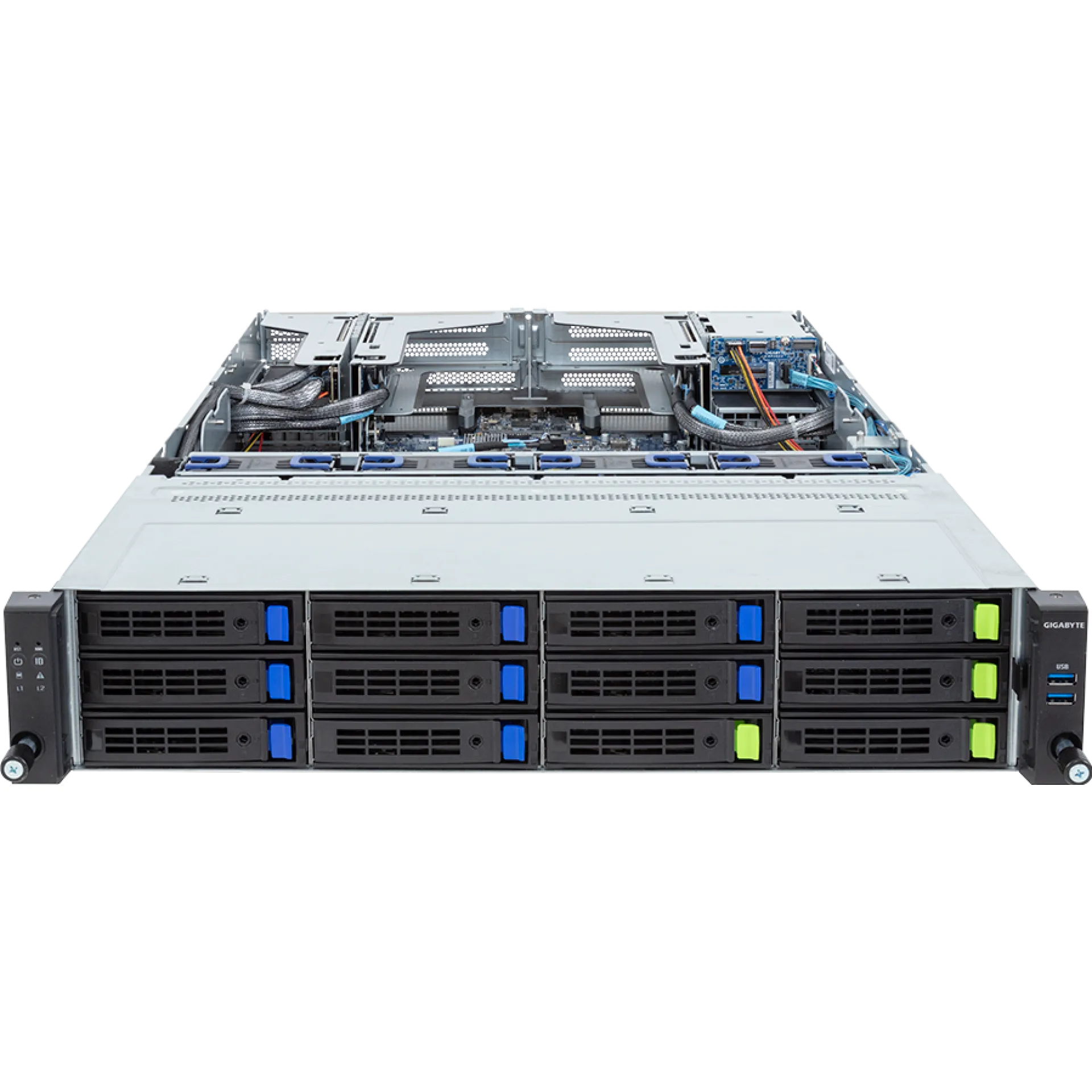 Gigabyte R283-S91-AAJ1 front view