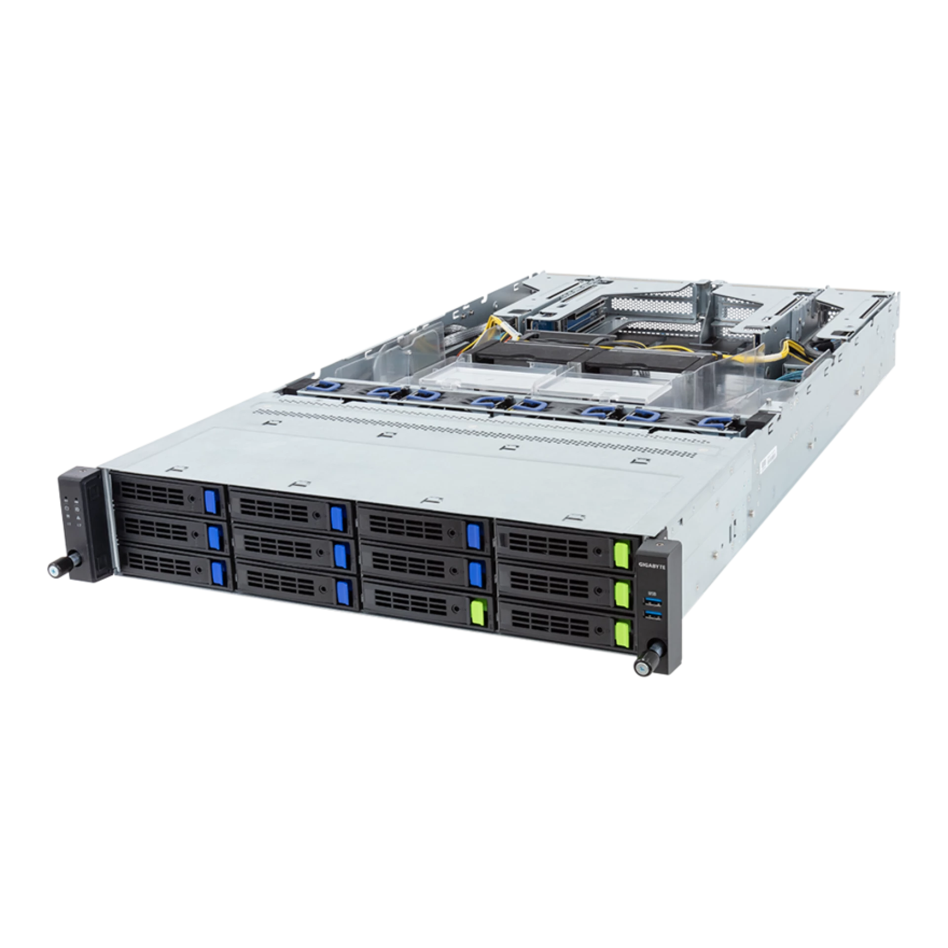 Gigabyte R283-S93-AAL1 angle view