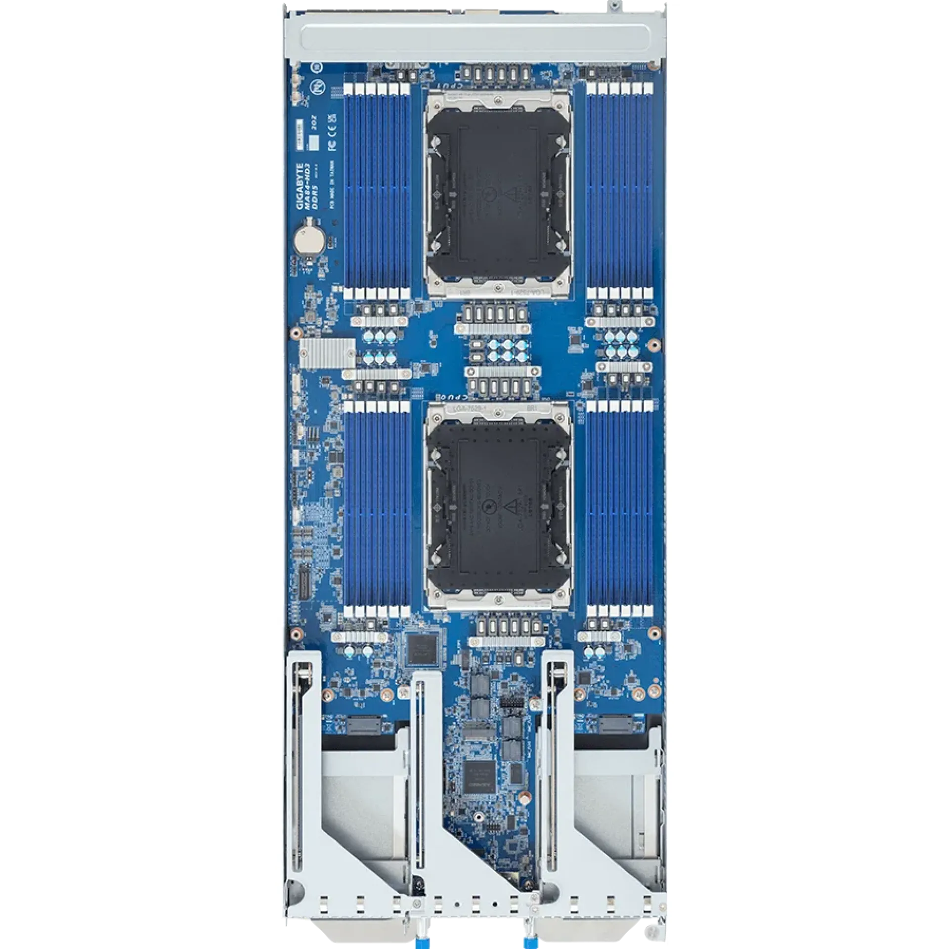 Gigabyte B684-A80-AAS1 top view