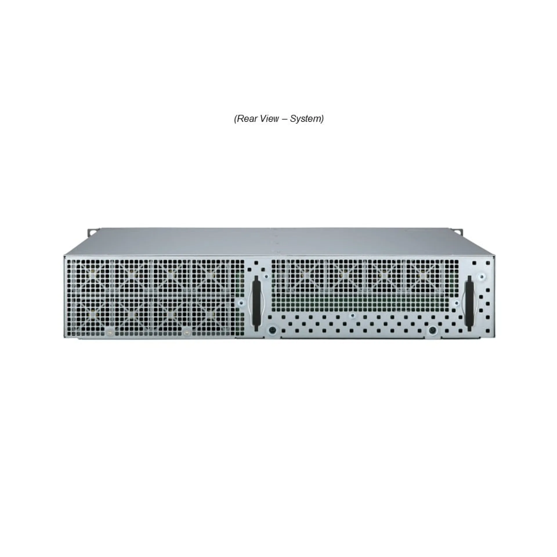 Supermicro SYS-211SE-31A rear view
