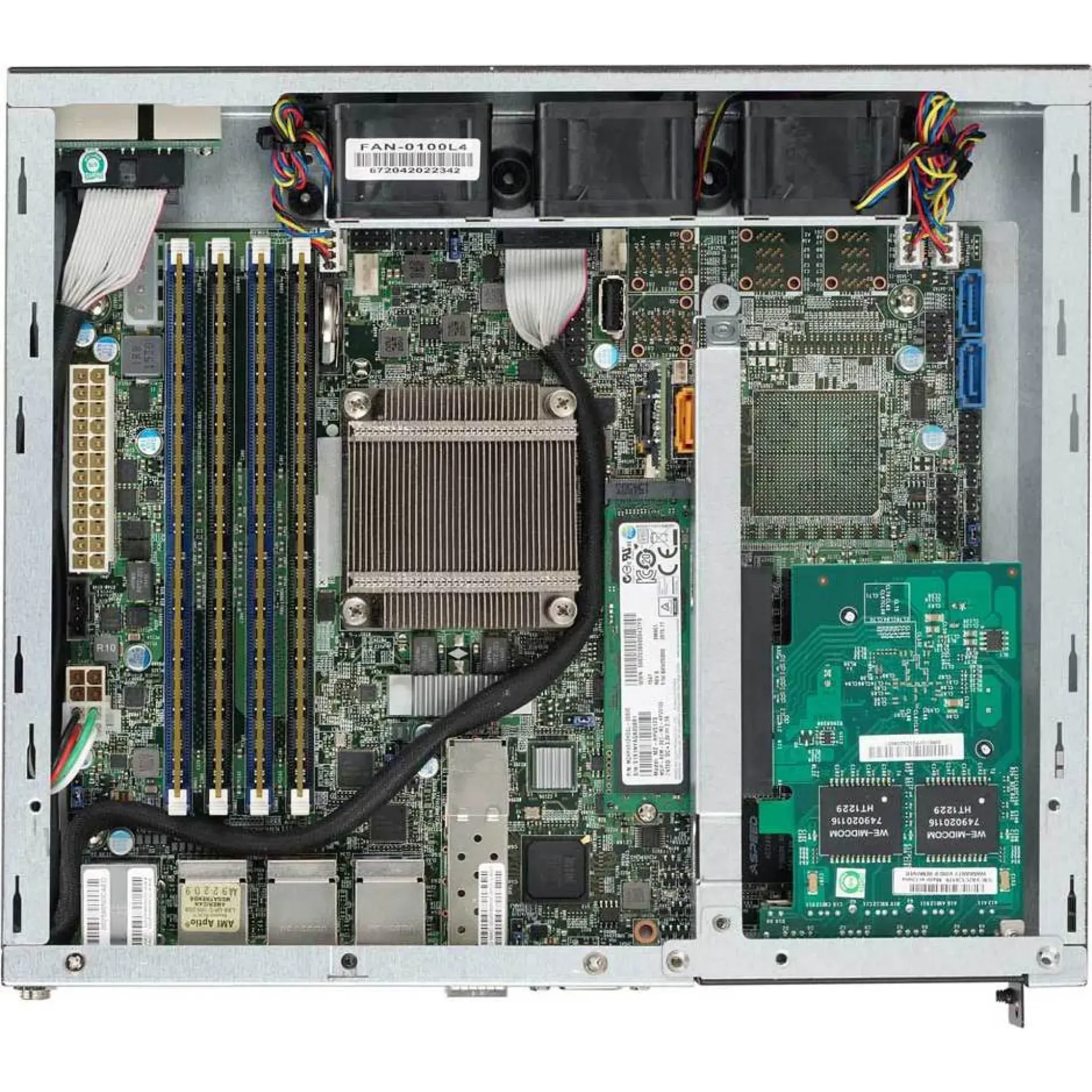 Supermicro SYS-E300-8D top view