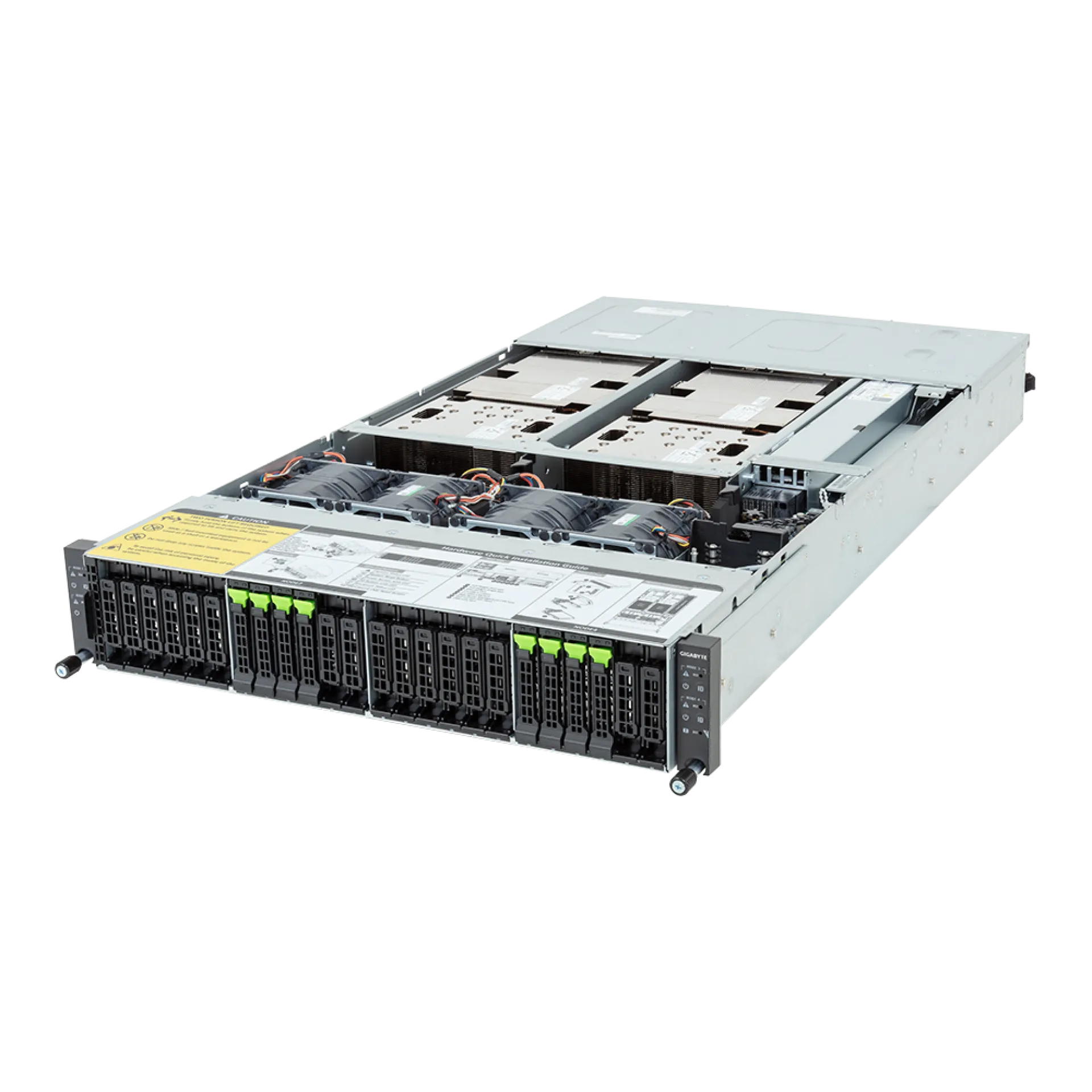 Gigabyte H223-V10-AAW1 angle view
