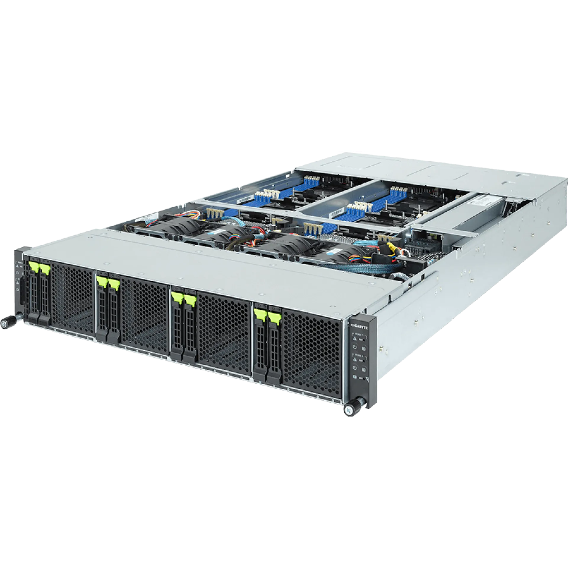 Gigabyte H263-S62-AAN1 angle view