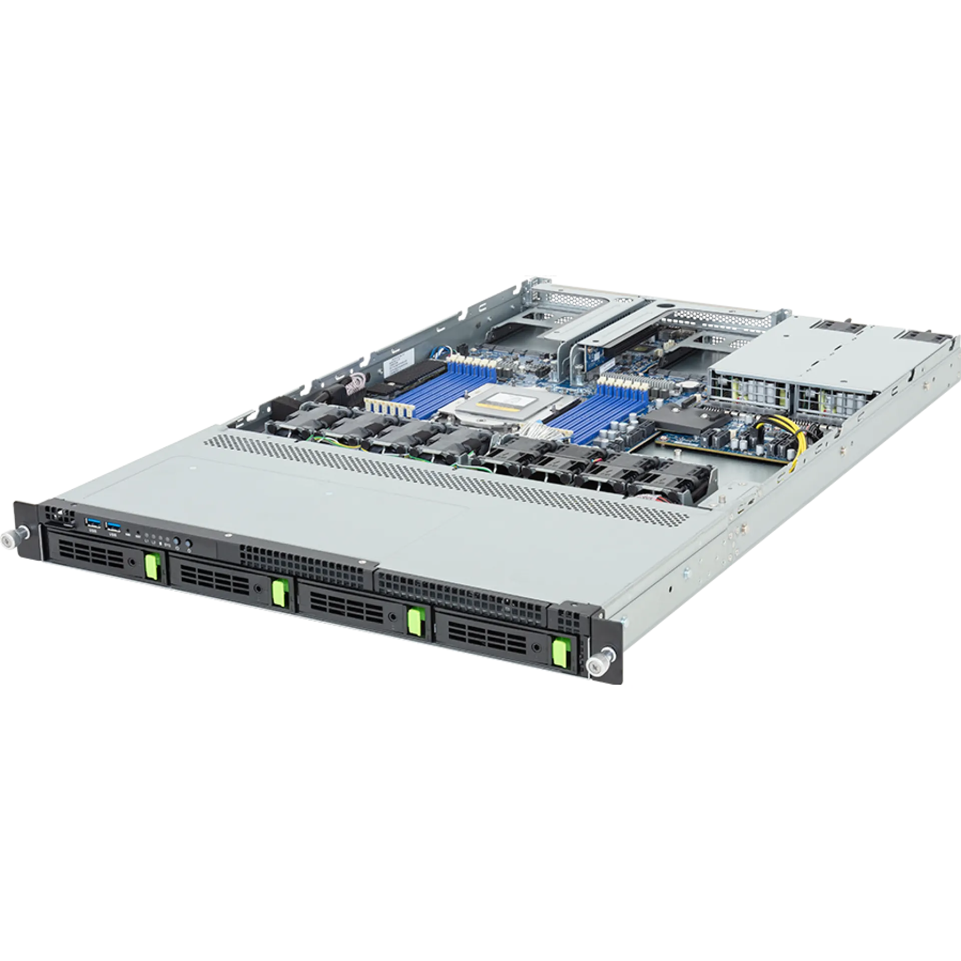 Gigabyte R163-Z34-AAH1 angle view