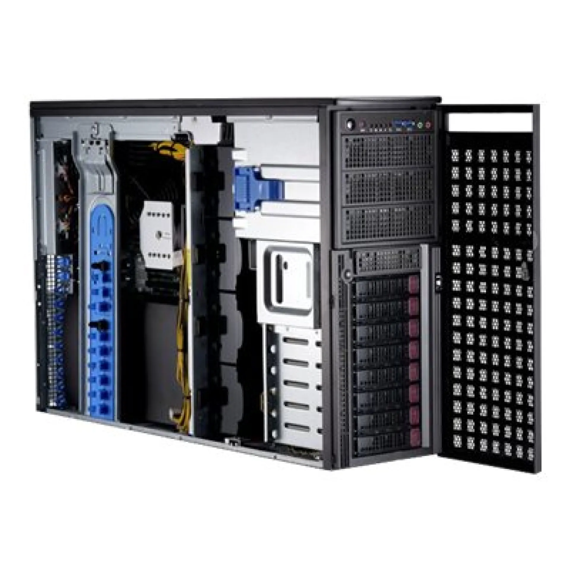 Supermicro SYS-7049GP-TRT angle view