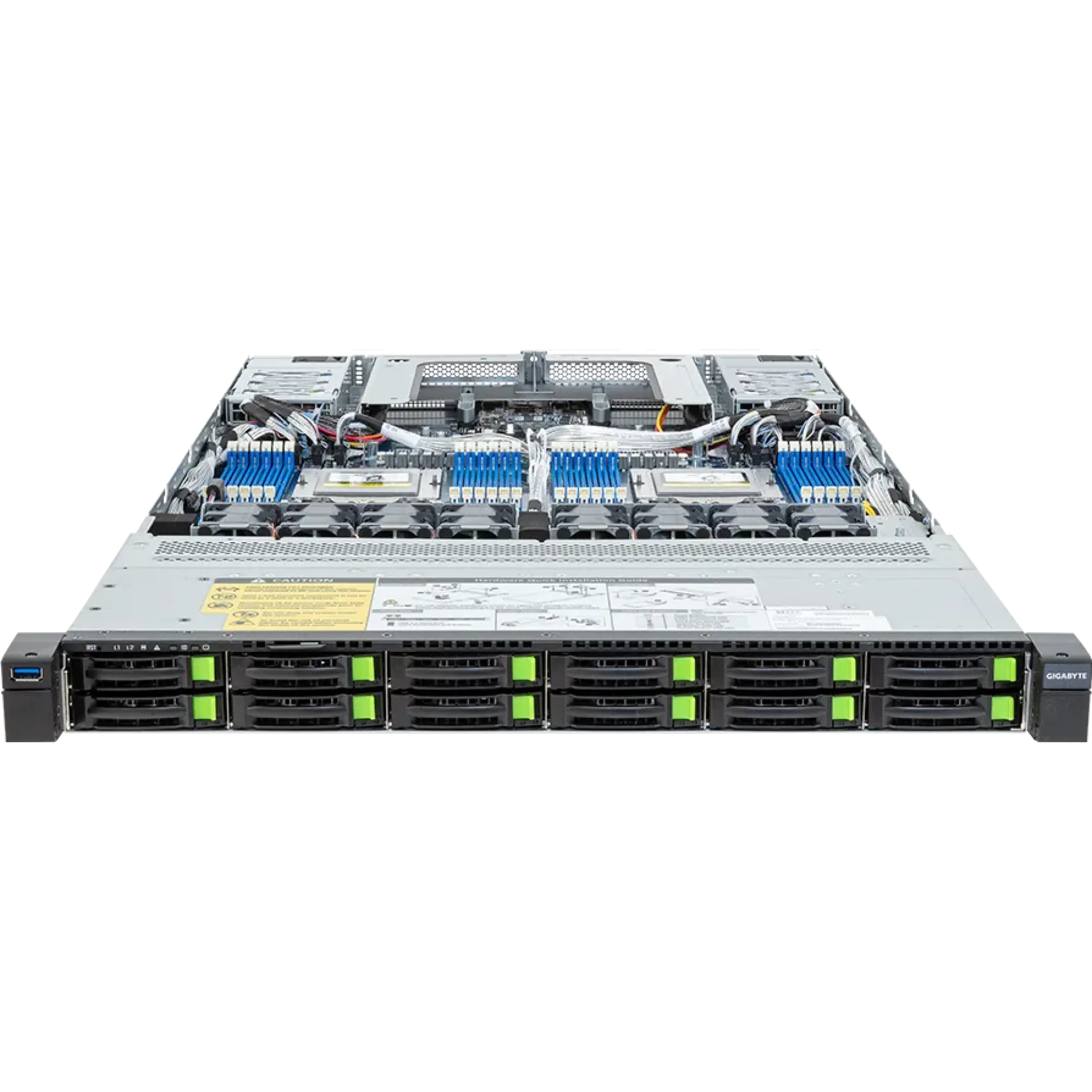 Gigabyte R183-Z94-AAD1 front view