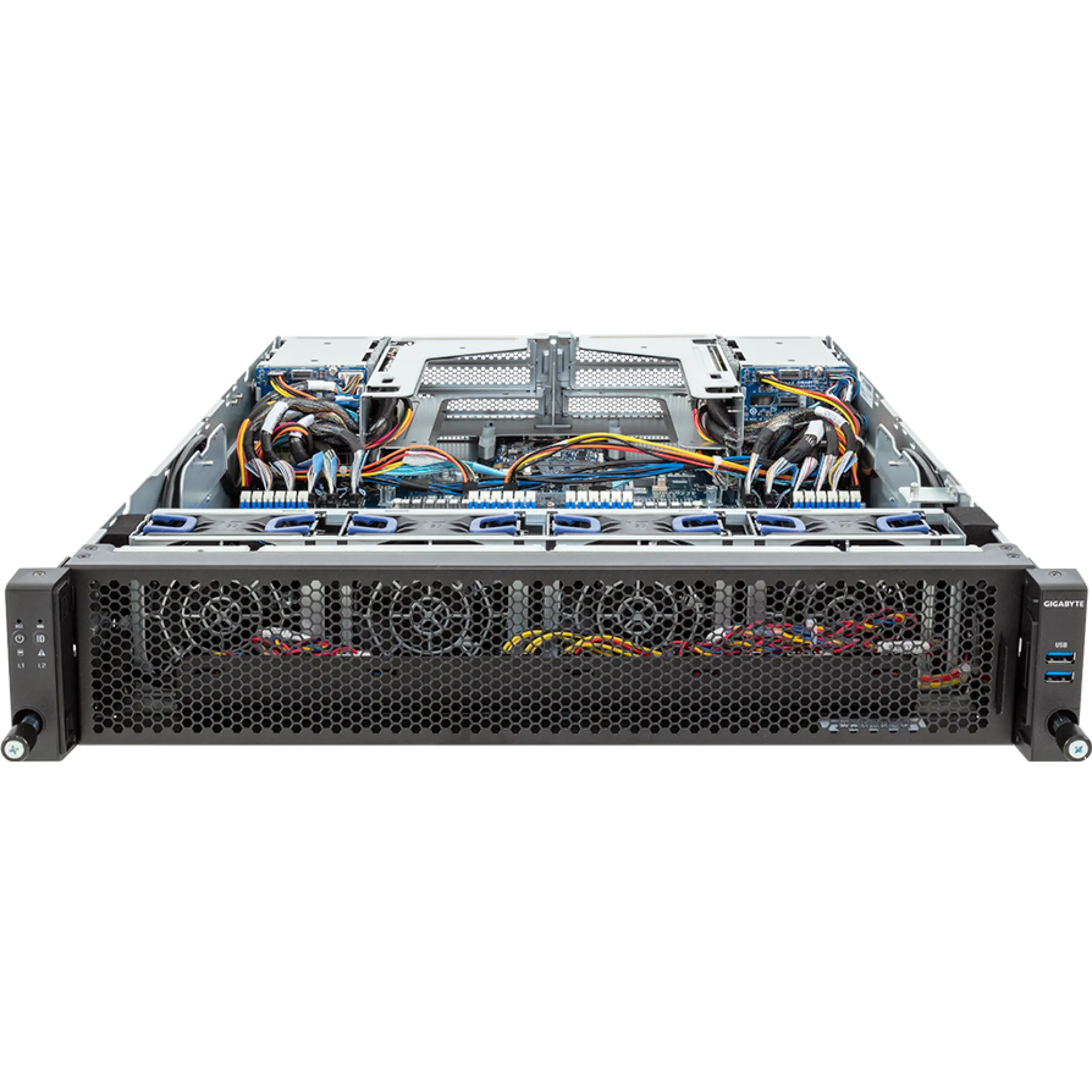 Gigabyte E283-Z91-AAD1 front view