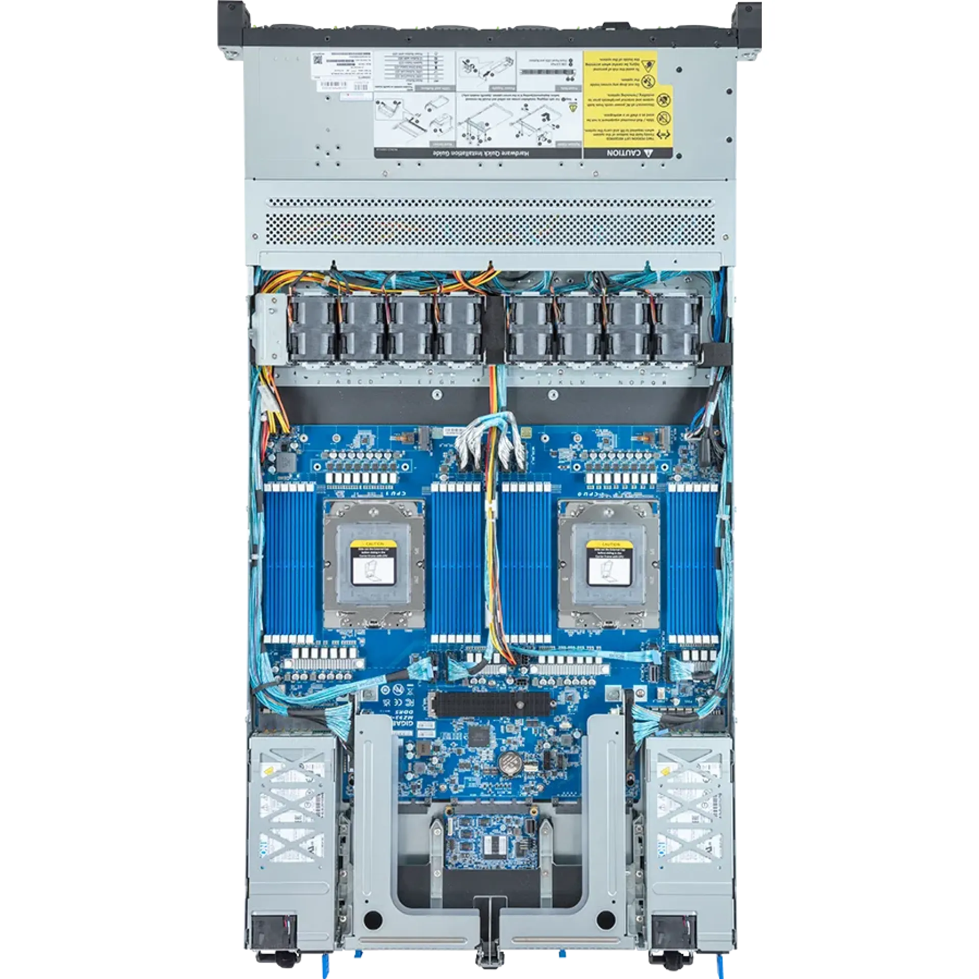 Gigabyte R183-Z92-AAV3 top view