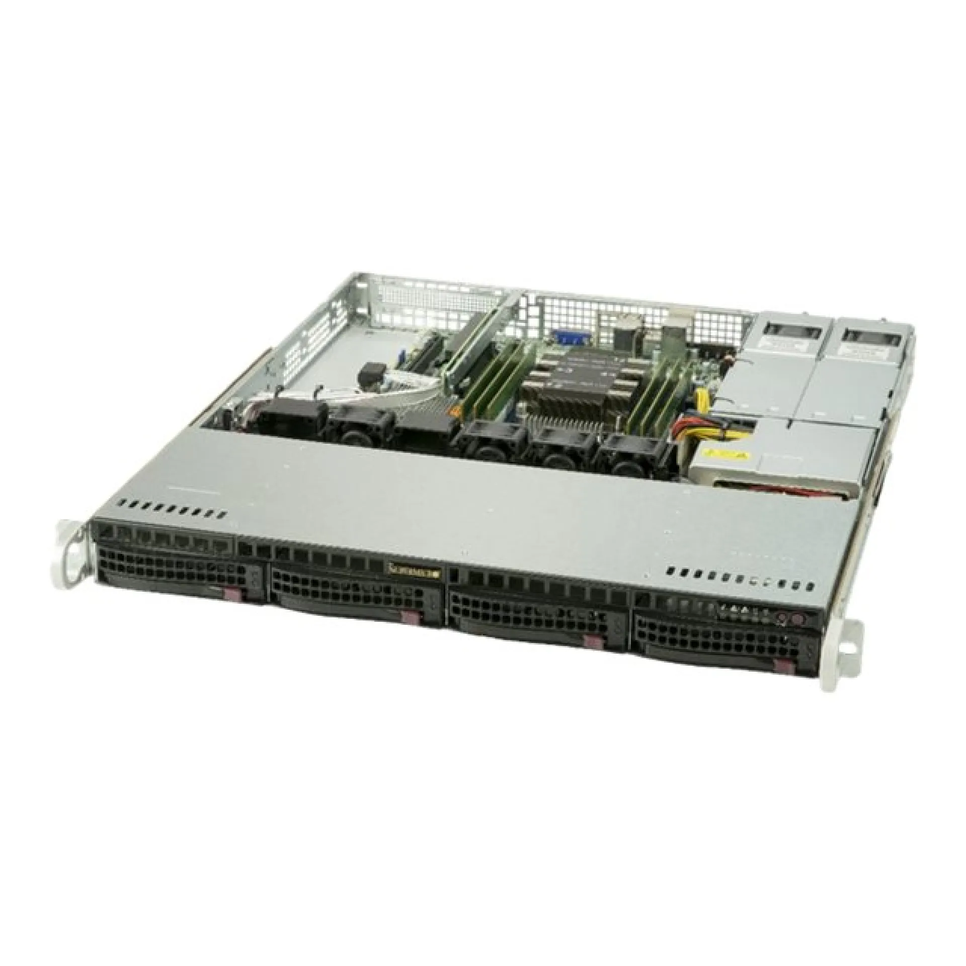Supermicro SYS-5019P-MR angle view