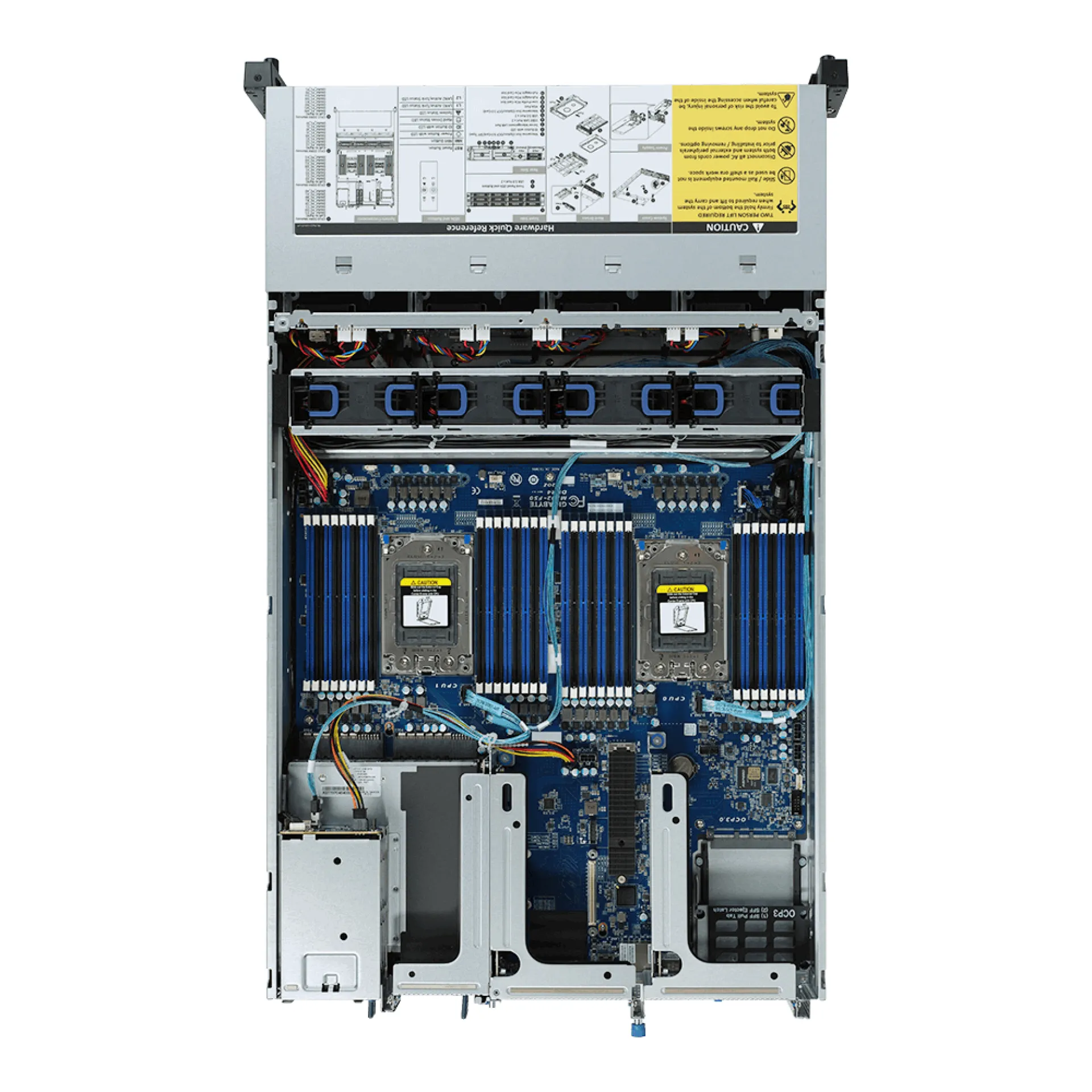 Gigabyte R282-Z90 top view