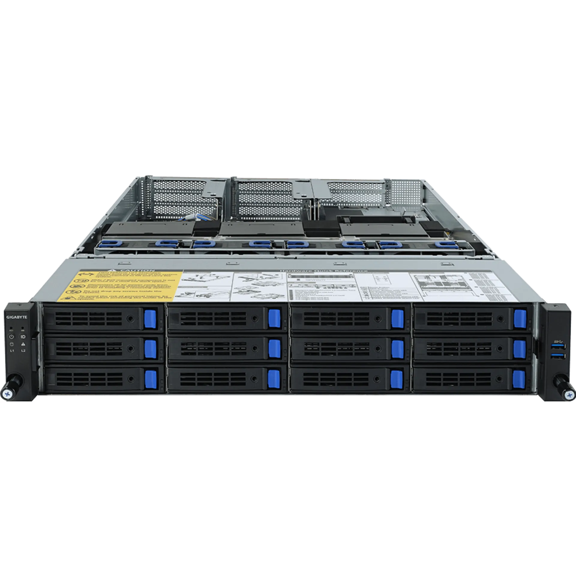 Gigabyte R282-Z93 front view